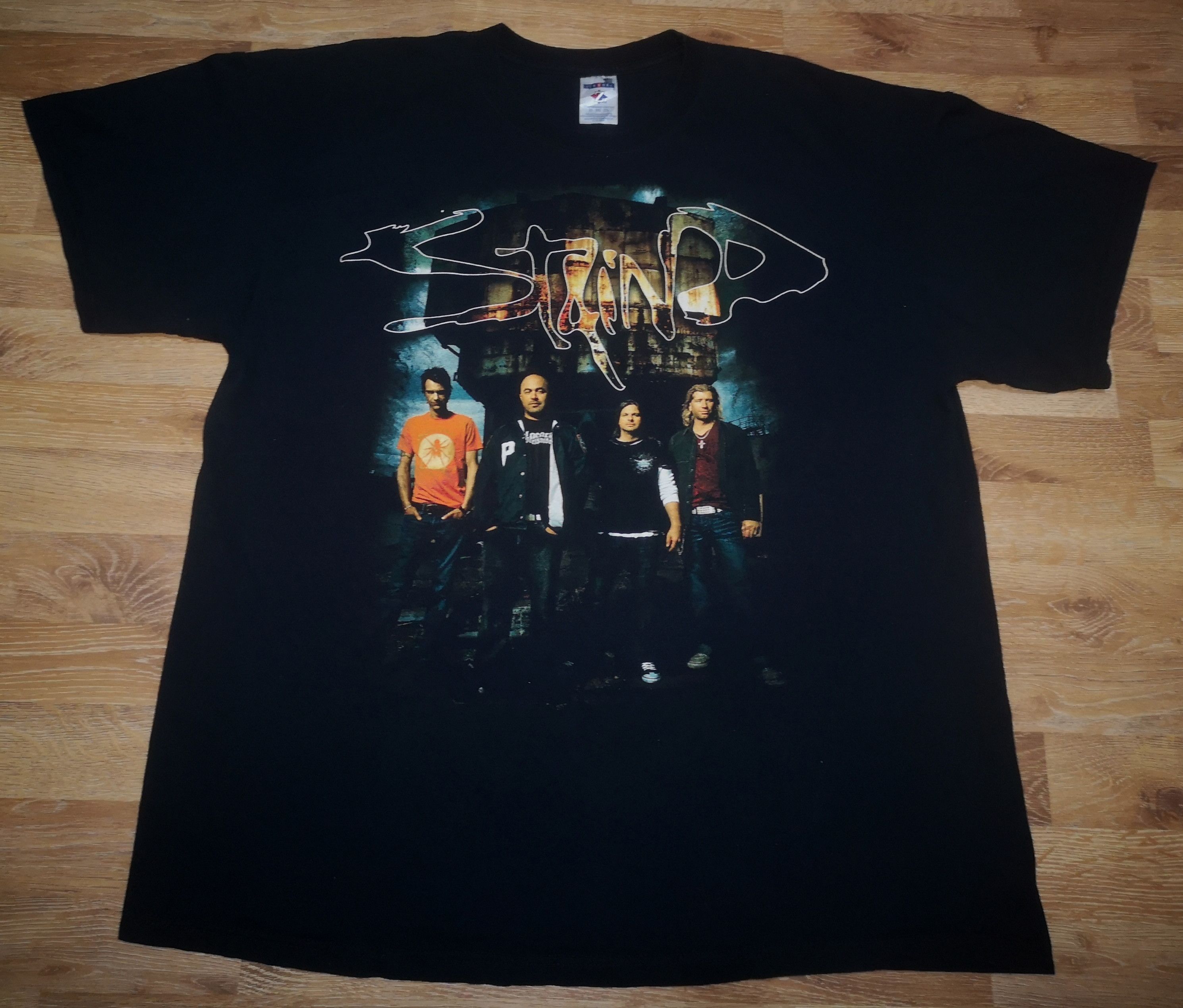 Band Tees × Vintage Vintage OG y2k STAIND Band 2008 Tour Concert Promo T Shirt Size US XXL / EU 58 / 5 - 1 Thumbnail