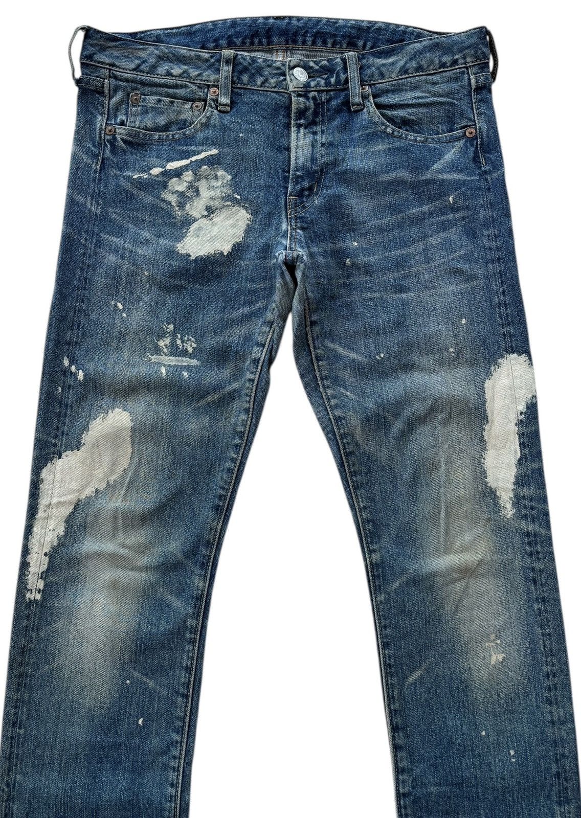 Helmut Lang 🔥REM GO TO HOLLYWOOD PAINTER SELVEDGE DENIM SKINNY JEANS Size US 32 / EU 48 - 7 Thumbnail
