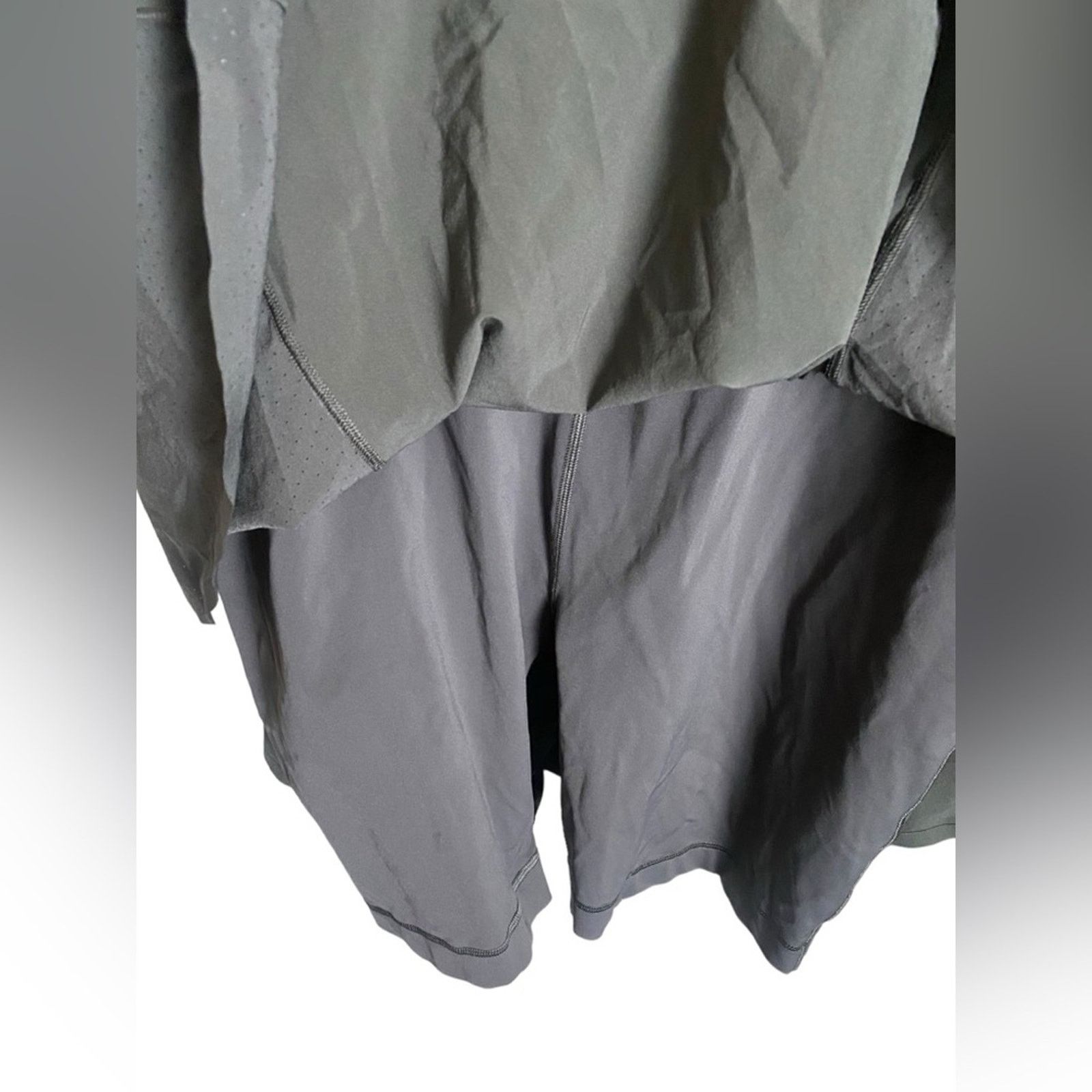Lululemon LULULEMON NULUX Running Dress 8" Gray 14 Size XL / US 12-14 / IT 48-50 - 8 Thumbnail