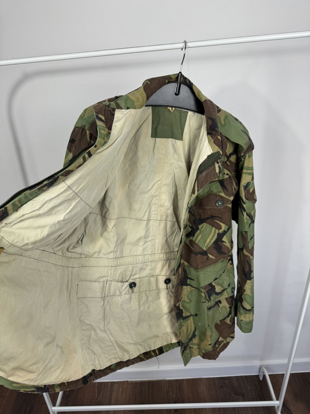Other Vintage British Army DPM Camouflage Field Jacket Military Size US M / EU 48-50 / 2 - 12 Thumbnail