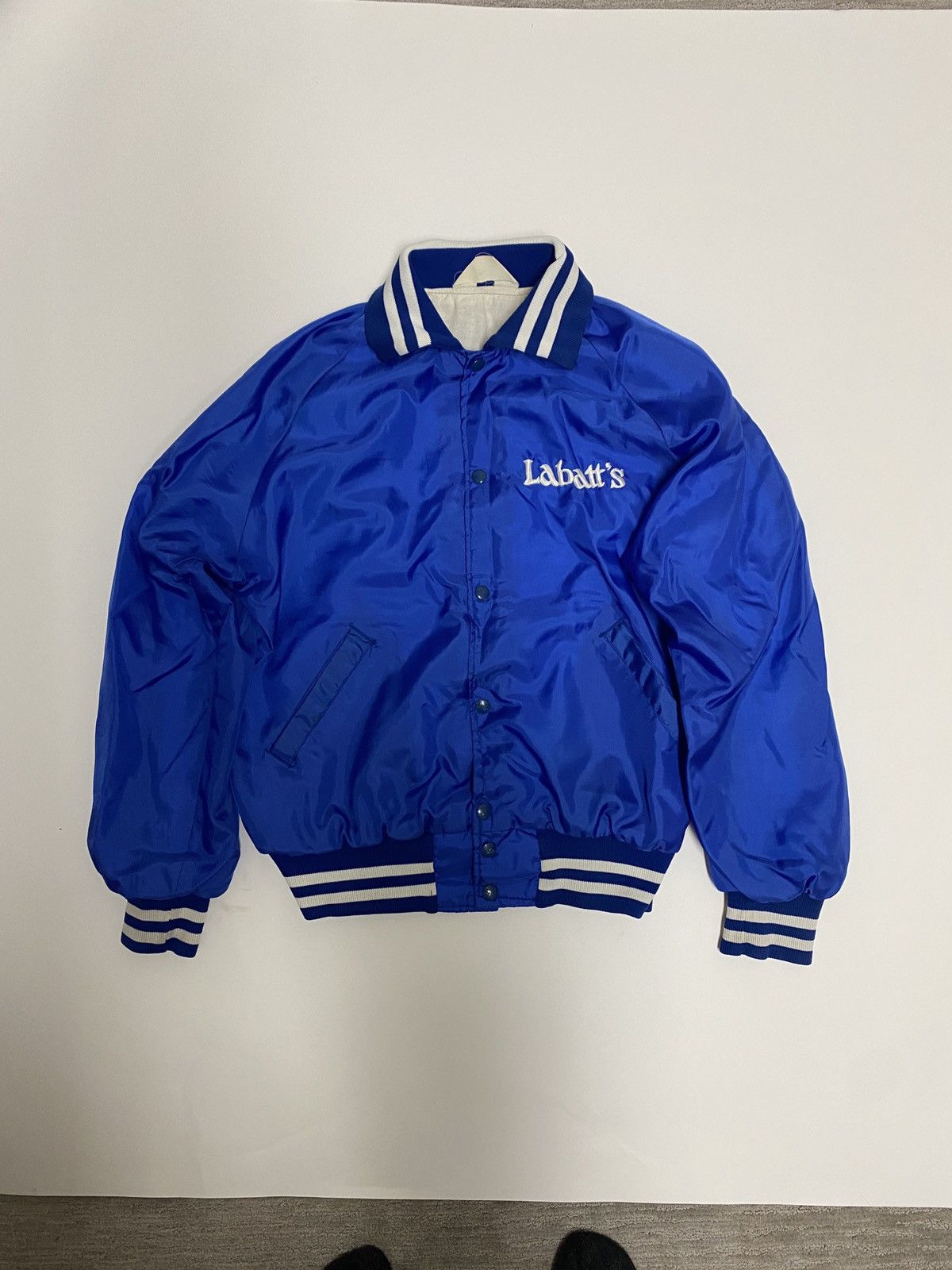 Vintage Vintage labatts blue bomber Size US M / EU 48-50 / 2 - 1 Thumbnail