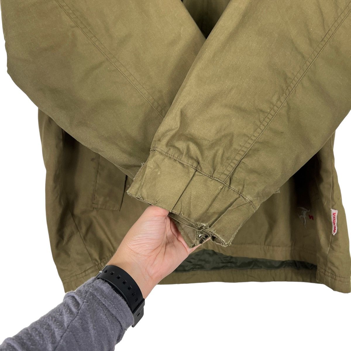 Vintage × Vision Streetwear 🔥 VISION STREETWEAR MILITARY JACKET Size US L / EU 52-54 / 3 - 14 Thumbnail