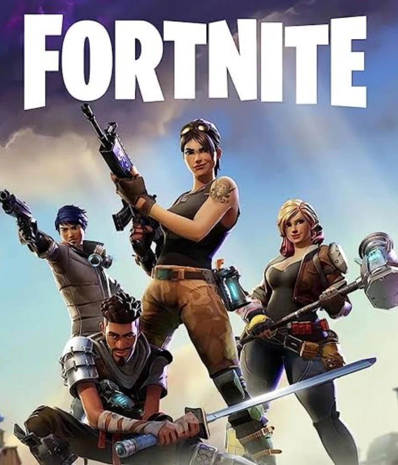 Anime × The Game Fortnite Purple Graphic Official Game Tees Size US M / EU 48-50 / 2 - 5 Thumbnail