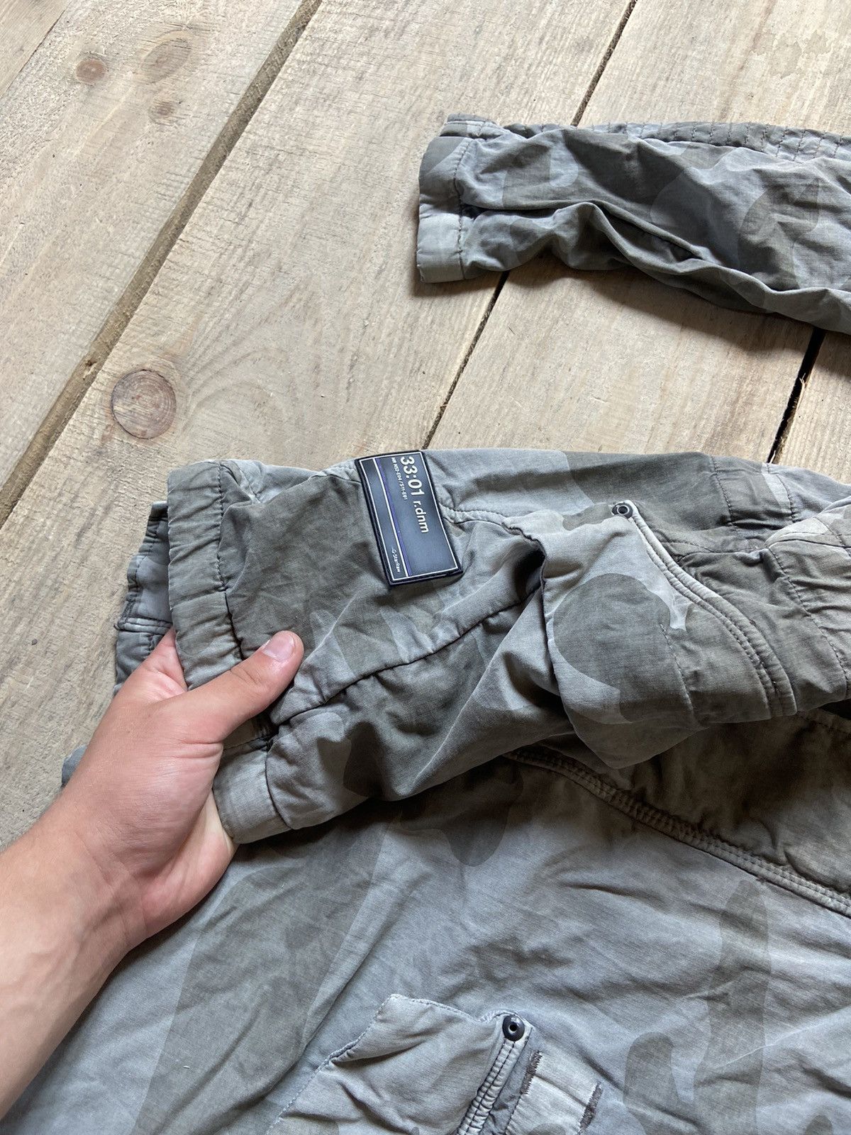 G STAR RAW Camo multi-pocket jacket y2k