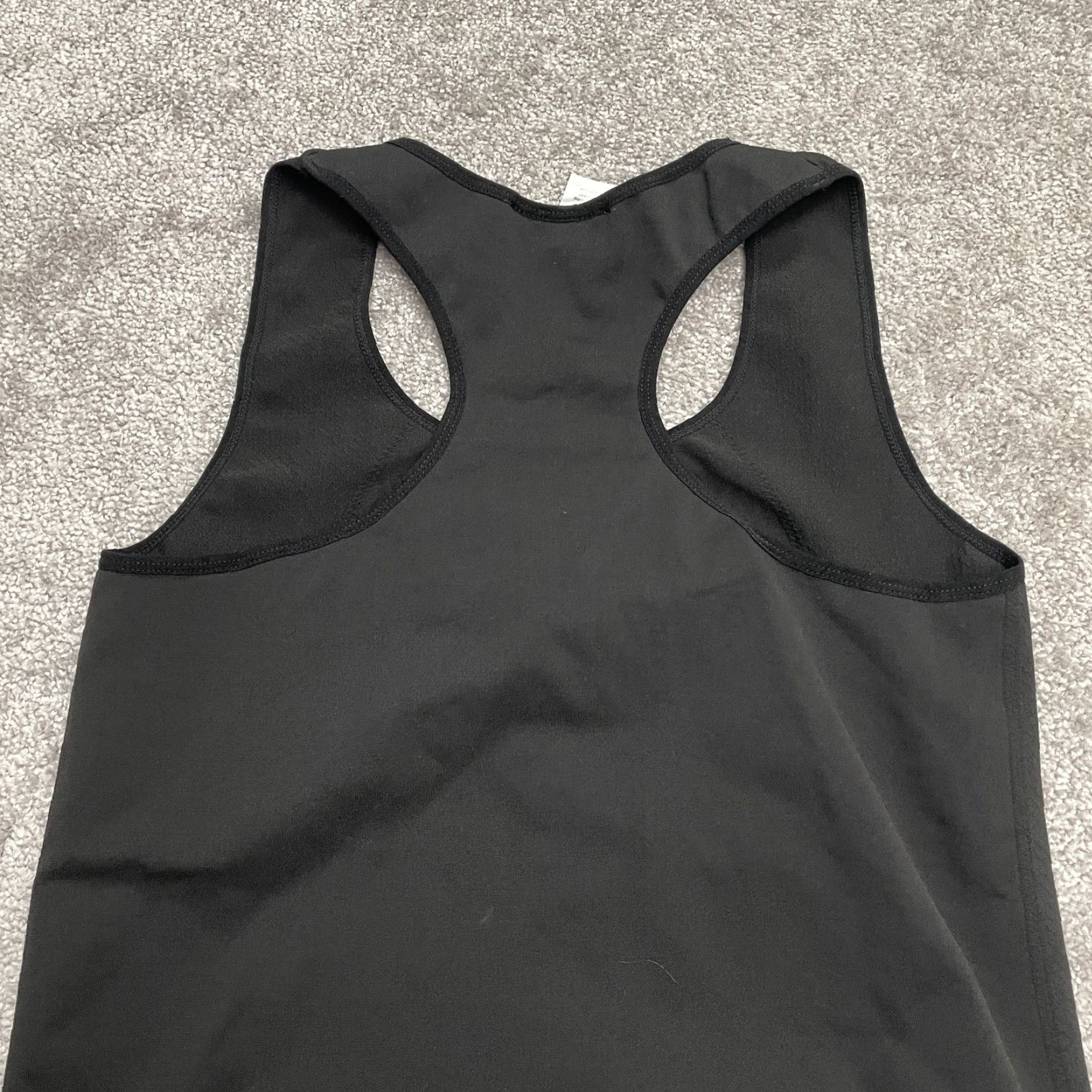 Vintage Neue Fashion Shape Wear Tank Top Womens Plus Size Black Racerback Sleeveless Size XL / US 12-14 / IT 48-50 - 3 Thumbnail
