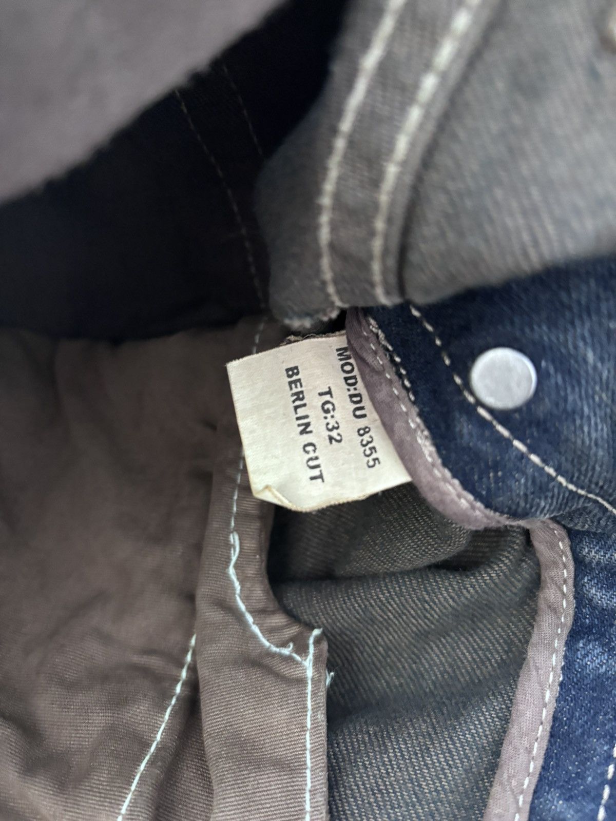 Rick Owens Drkshdw Waxed Berlin Cut Jeans Size US 32 / EU 48 - 6 Thumbnail