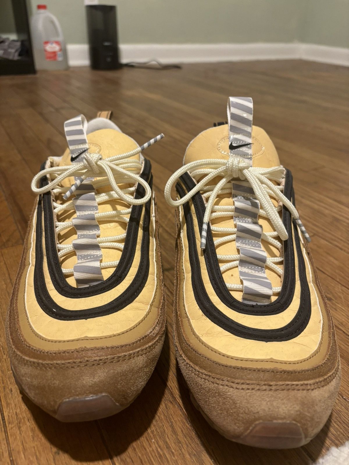 Nike Air Max 97 Shipping Box/Ale Brown Size US 12 / EU 45 - 3 Thumbnail