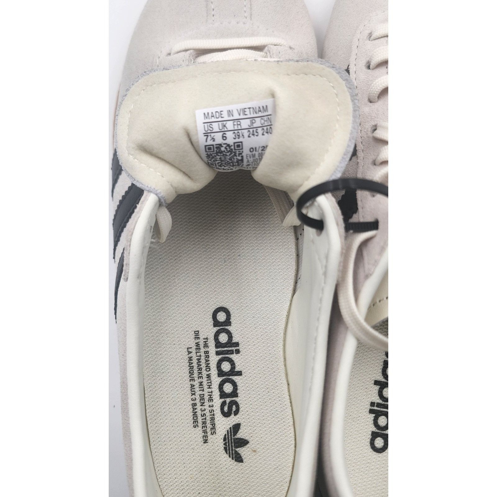 Adidas Adidas Tokyo Sneakers Men’s US 7.5 Beige Suede Black Stripes Size US 7.5 / EU 40-41 - 7 Thumbnail