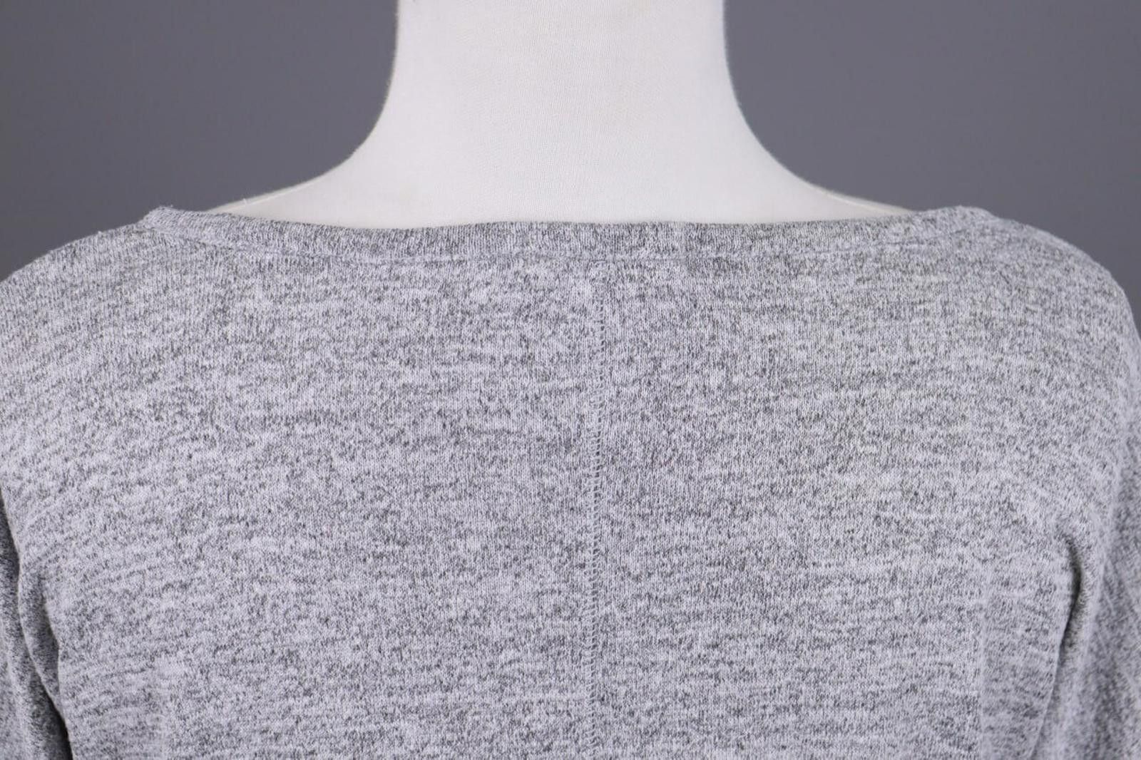 Rag & Bone Rag & Bone Gray V-Neck Knitted Pullover Sweater Size S Size S / US 4 / IT 40 - 11 Thumbnail