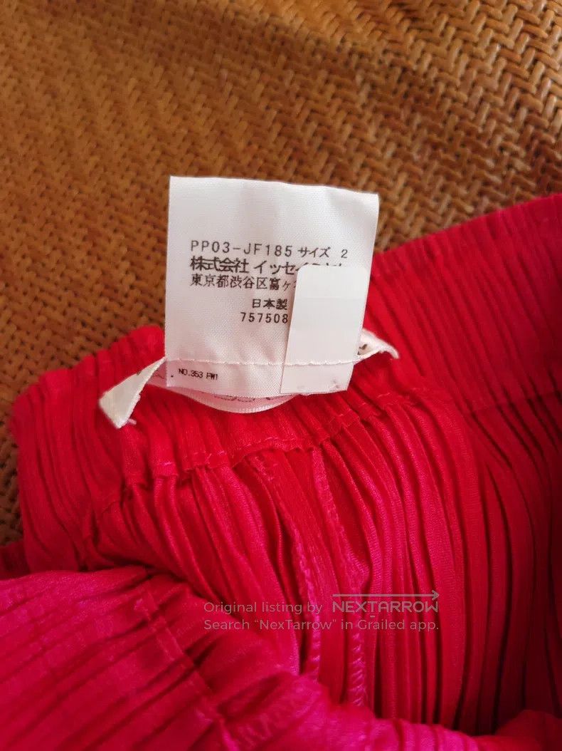 Issey Miyake Issey Miyake Fuchsia Pleated Pants Size 25" / US 0 / IT 36 - 5 Thumbnail