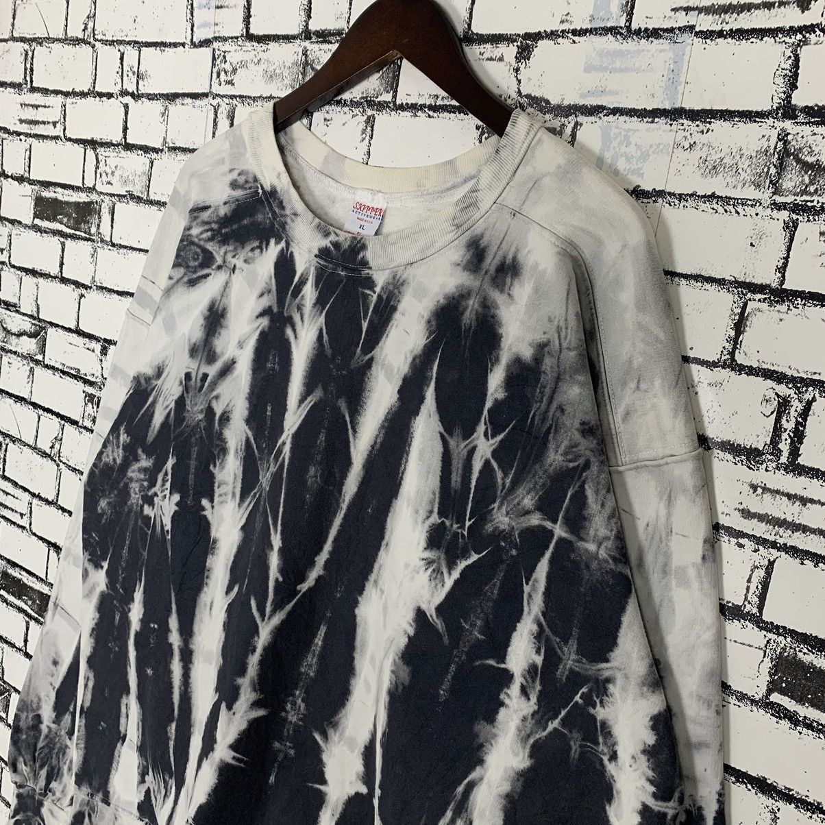 Japanese Brand Vintage Tie Dye Sweatshirt Made In Usa Size US XL / EU 56 / 4 - 3 Thumbnail