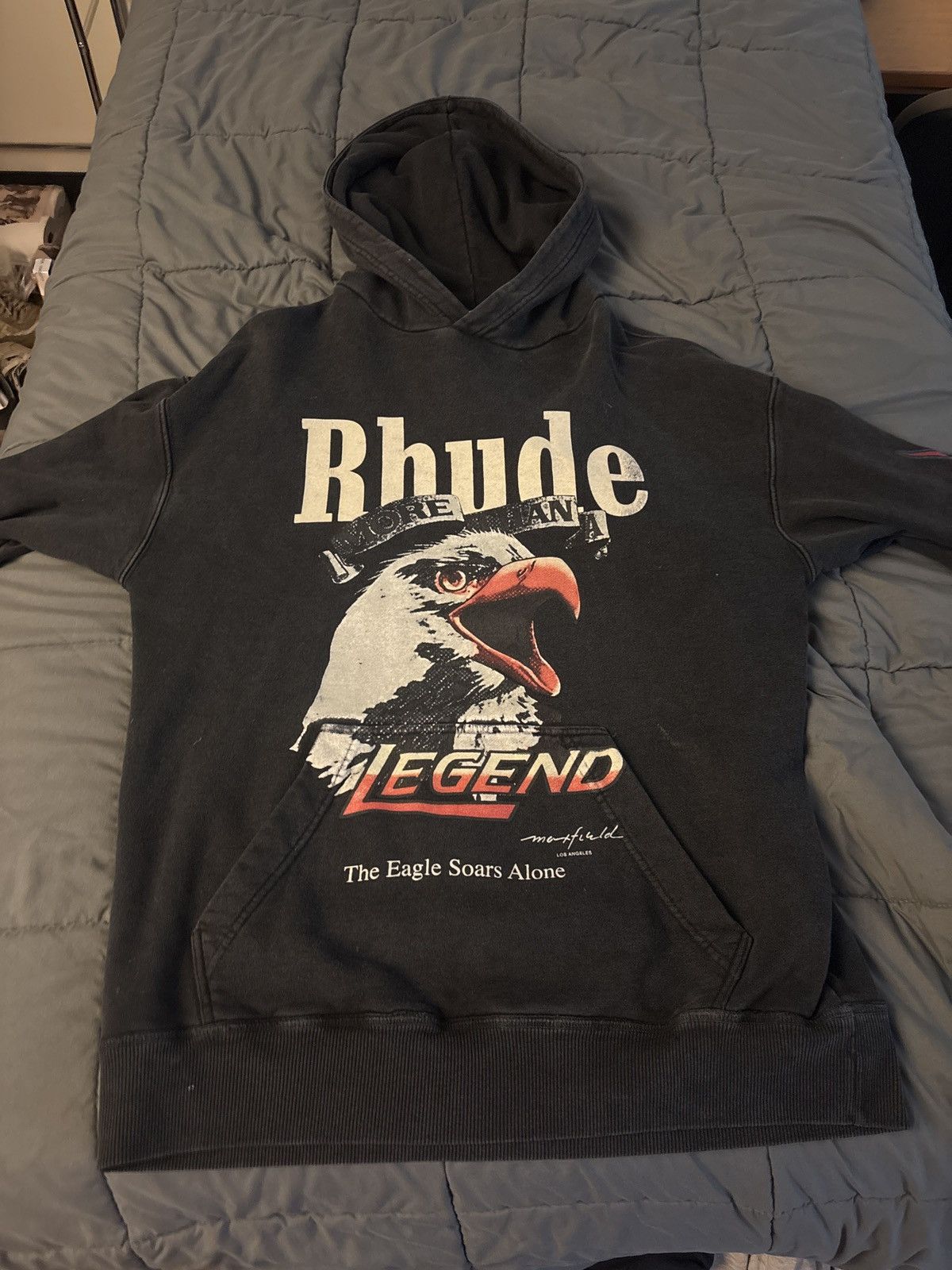 Maxfield Los Angeles × Rhude Rhude X Maxfield LA Bald Eagle Hoodie Size US M / EU 48-50 / 2 - 1 Thumbnail