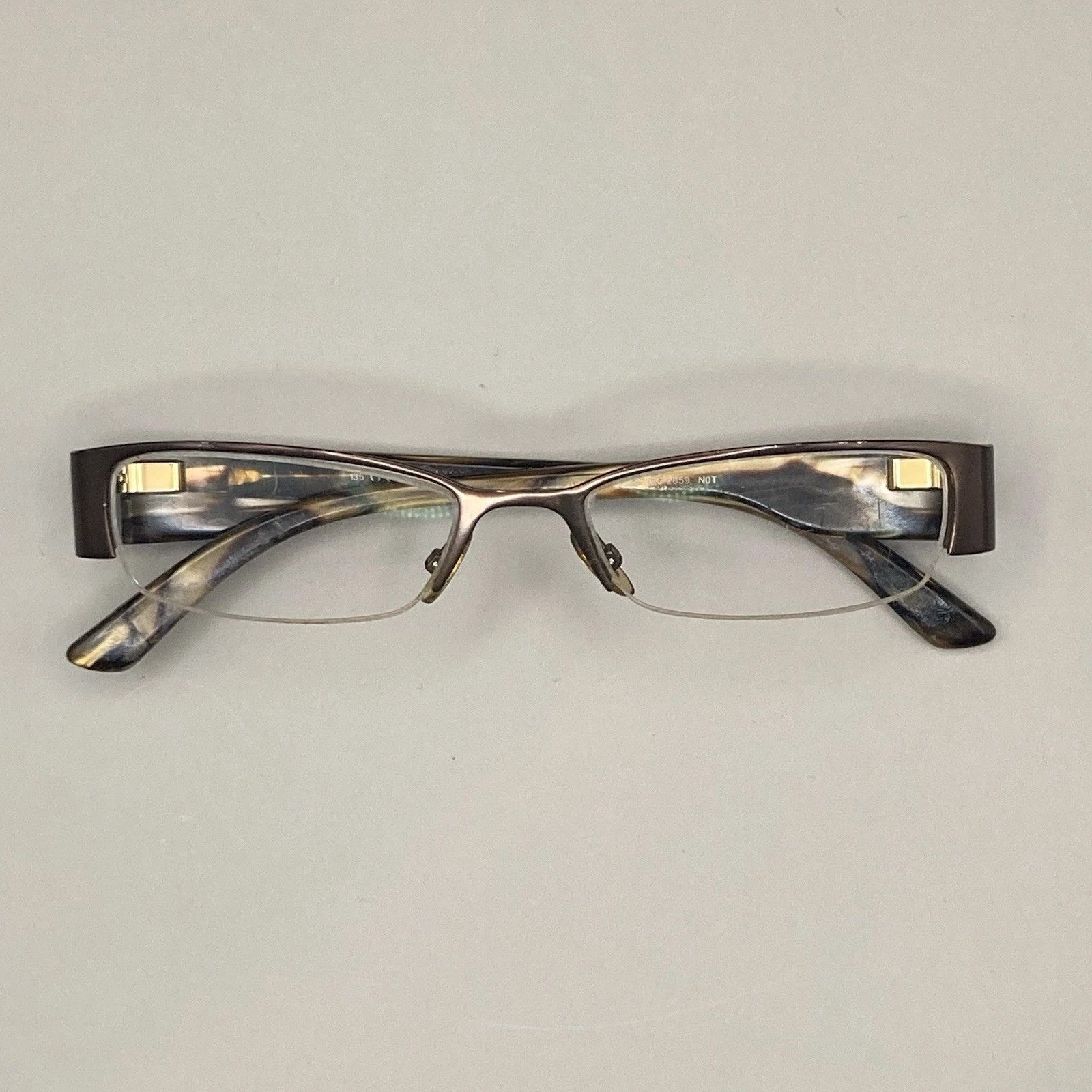 Gucci Gucci GG 2859 N0T Bronze Marble Frame Glasses 51-17-135 Size ONE SIZE - 1 Thumbnail