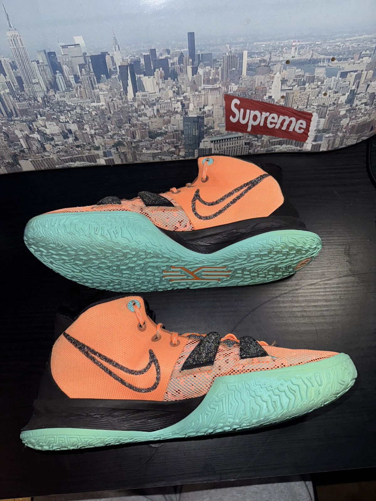 Nike Nike Kyrie 7 Play for the Future Atomic Orange 2020 Size US 13 / EU 46 - 2 Thumbnail