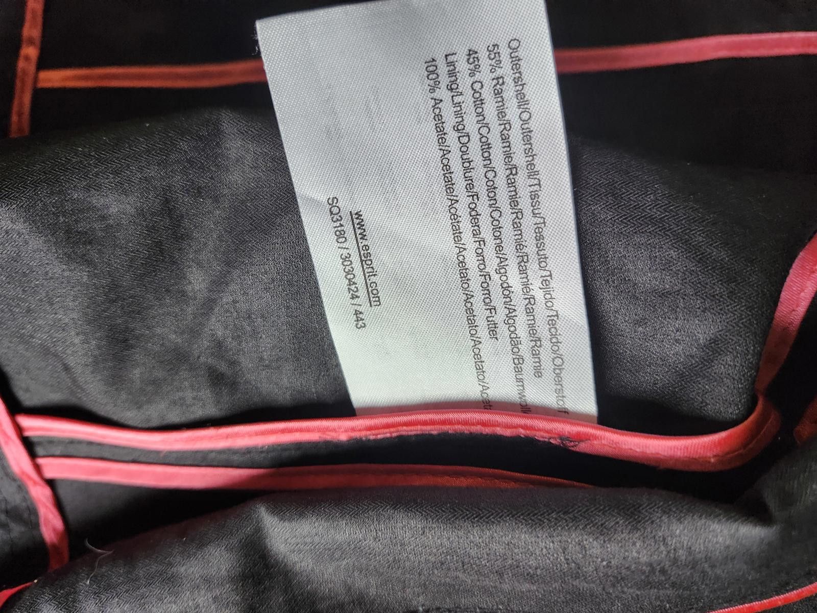 Esprit Esprit black spring weight blazer/ jacket Size L / US 10 / IT 46 - 4 Thumbnail