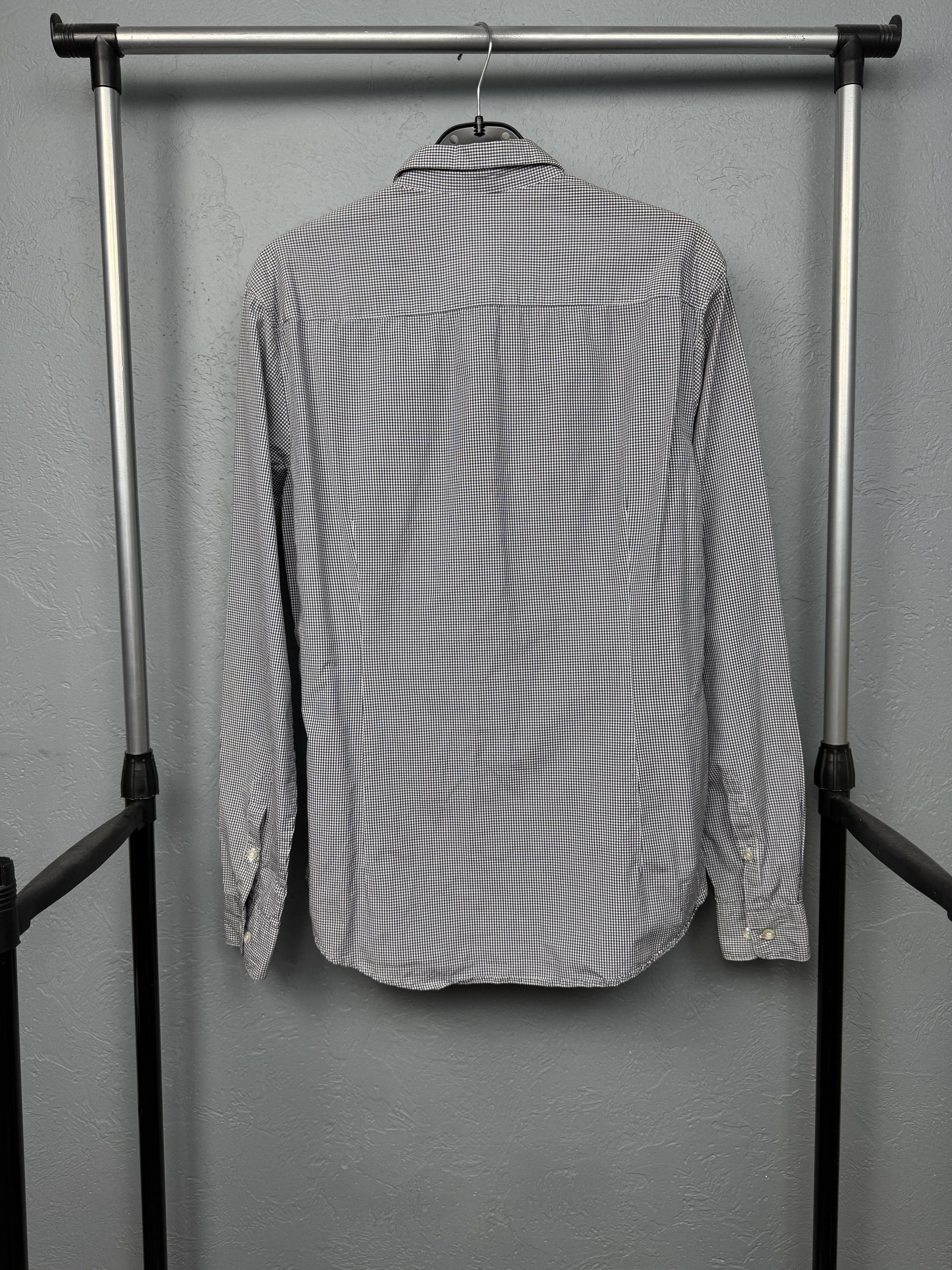 Armani Armani Jeans Vintage Mens Long Sleeve Check Shirt Size US XL / EU 56 / 4 - 5 Thumbnail