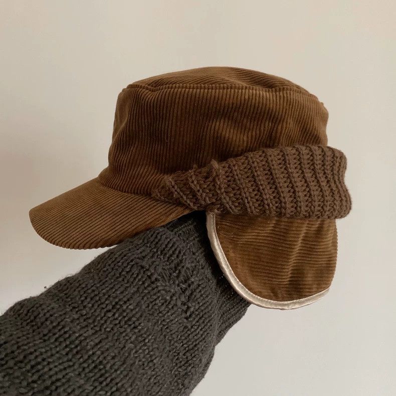 Number (N)ine Number (N)ine 08AW Earmuffs, Flying Caps, Military Caps, Ha Size ONE SIZE - 5 Thumbnail
