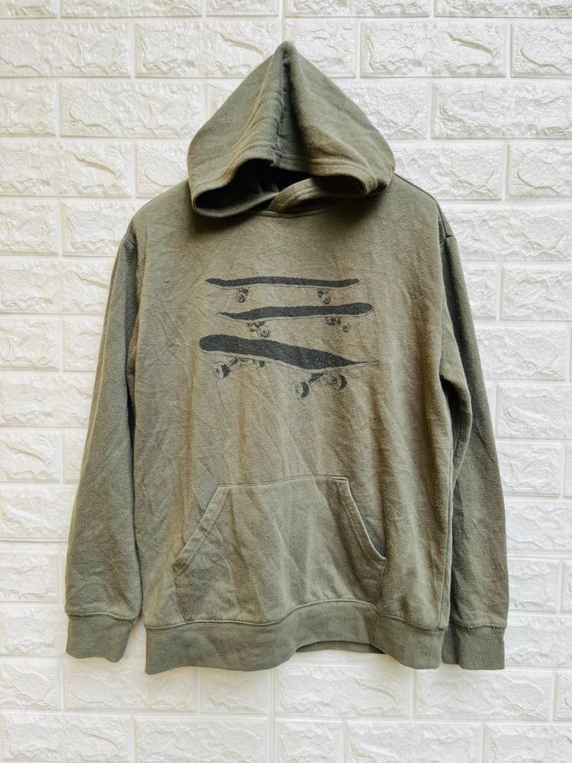 image of Vintage Skateboarding Japanese Designer Fashion Style in Army Green, Men's (Size Medium)