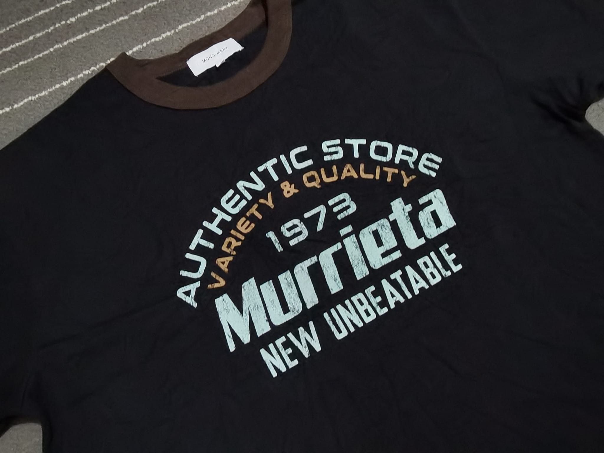 Japanese Brand MONO MART authentic store tee oversized S 2111 Size US S / EU 44-46 / 1 - 7 Thumbnail