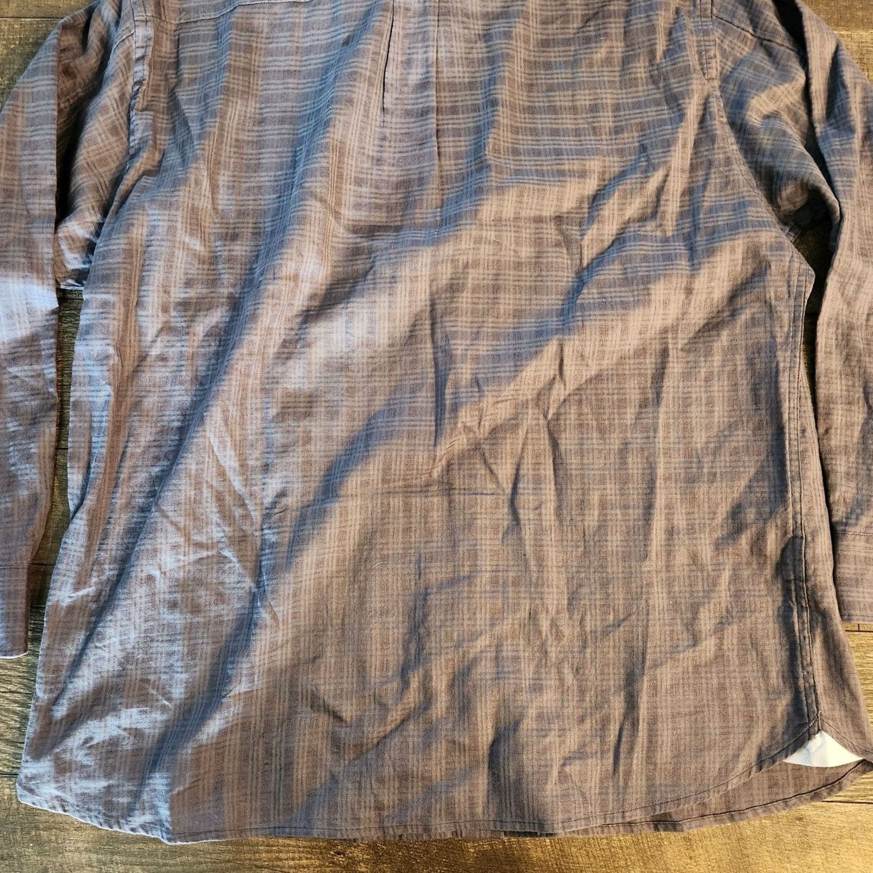 Tommy Bahama VINTAGE Tommy Bahama Shirt Mens XL Blue Plaid Stretch Linen Blend Button Beach NEW Size US XL / EU 56 / 4 - 7 Thumbnail