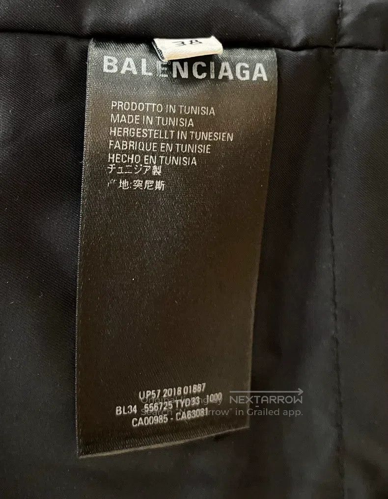 Balenciaga Balenciaga Black Short Quilted Jacket Size XS / US 0-2 / IT 36-38 - 6 Thumbnail