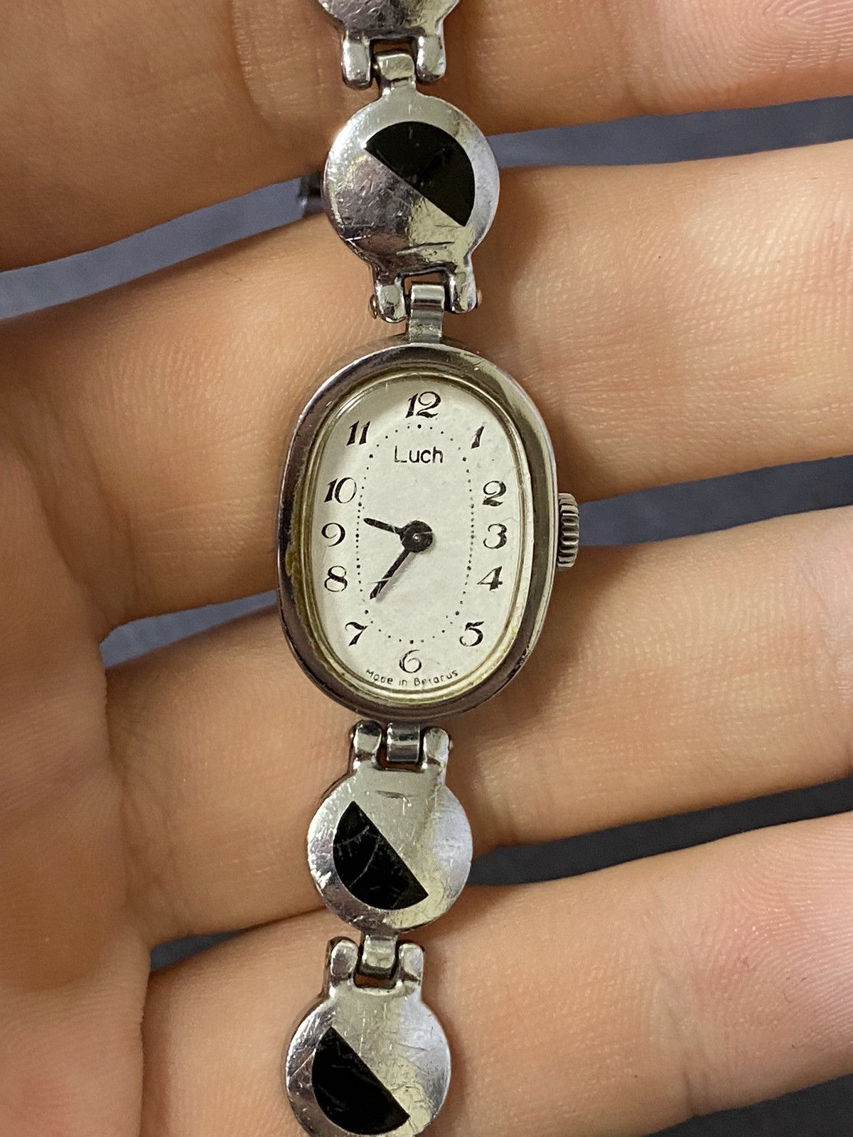 Japanese Brand Vintage Luch Watch USSR Women's Silver Bracelet Size ONE SIZE - 6 Thumbnail