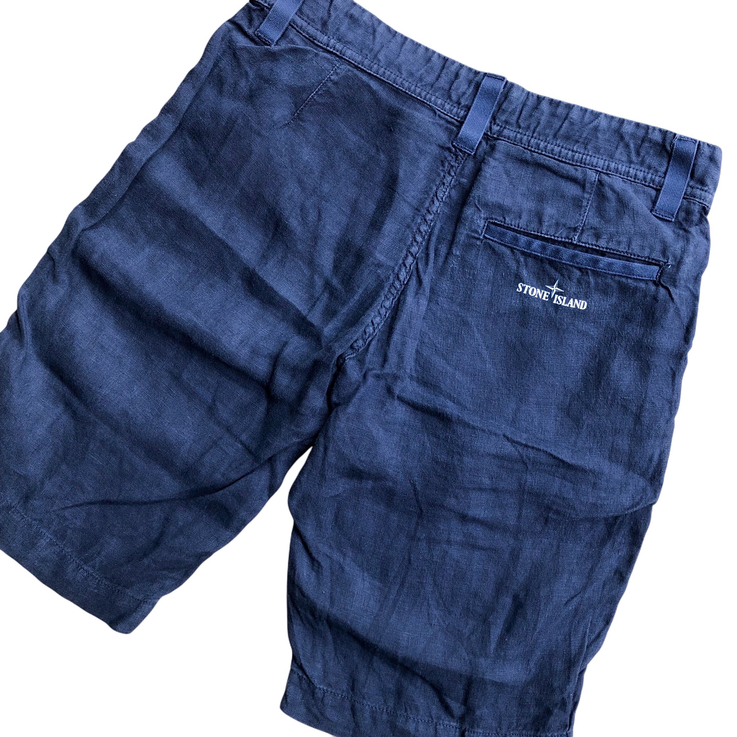 Stone Island Stone Island Junior Shorts Vintage Size US 33 - 13 Thumbnail