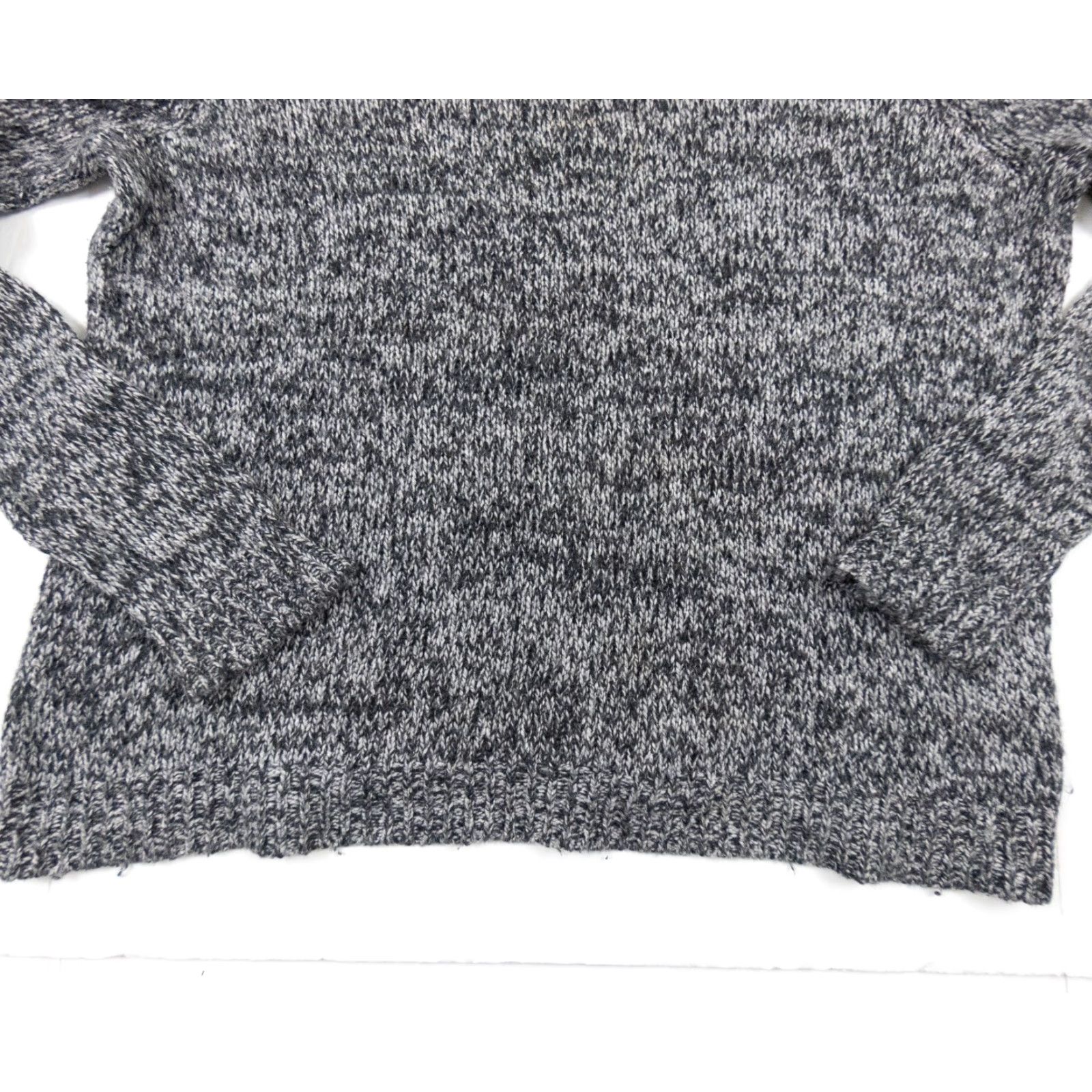 Nordstrom VINTAGE Nordstrom Mens Wool Blend Knit Sweater Crewneck XL Black Open-Knit Preppy Mens XL Sweater Black 90s/Preppy (If applicable) Size US XL / EU 56 / 4 - 3 Thumbnail