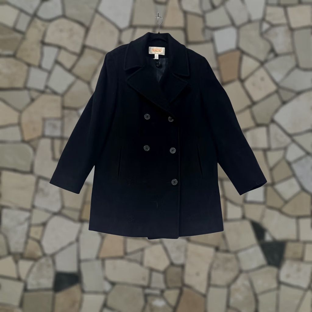 Talbots VINTAGE Talbots Black Wool Blend Double-Breasted Peacoat Coat 16 Mens Womens Unisex Adults Black Wool Blend Pea Coat 90s Vintage Size XXL / US 16-18 / IT 52-54 - 1 Thumbnail