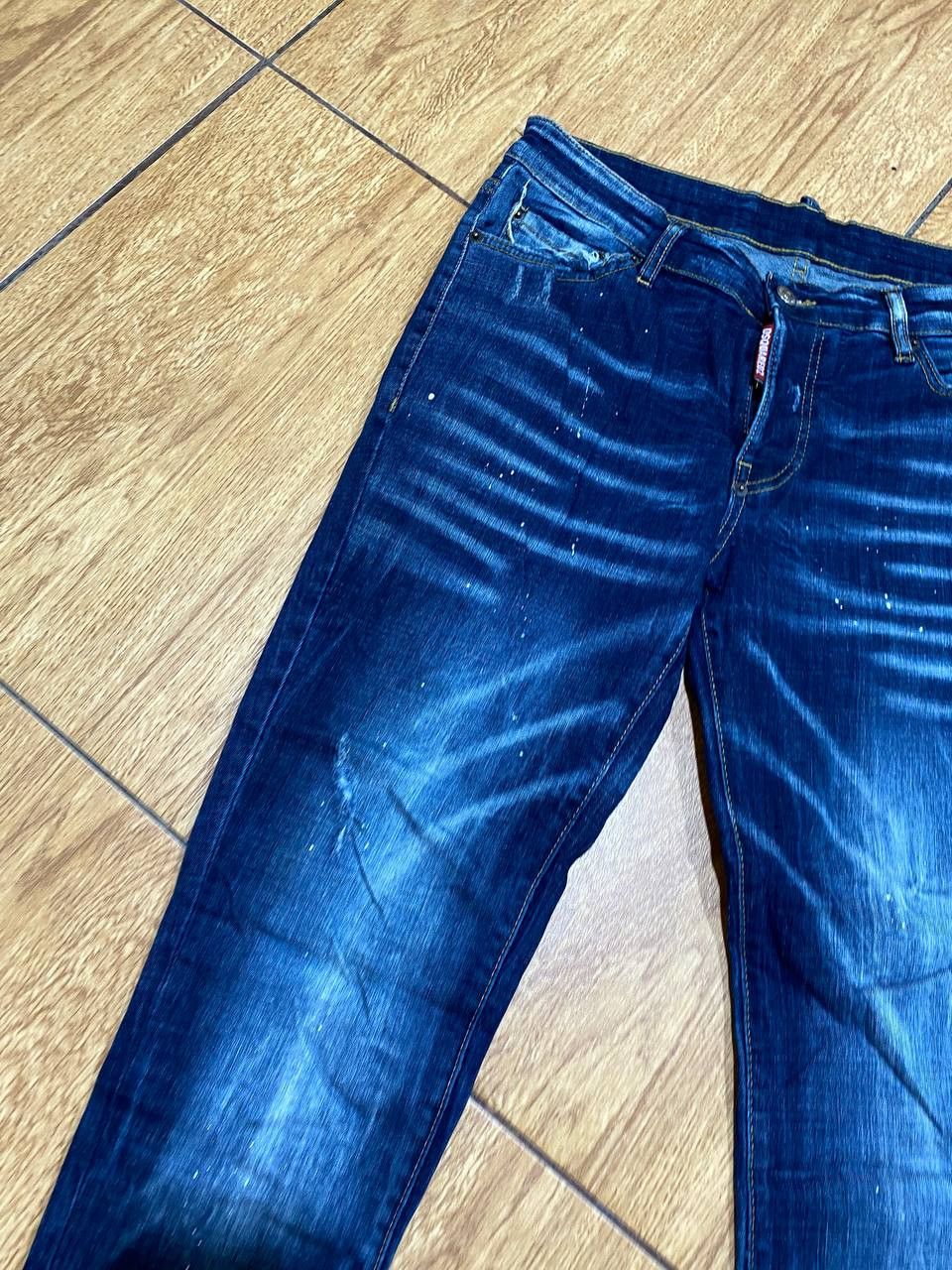 Dsquared2 DSQUARED2 Slim Fit Distressed Denim Pants Size US 32 / EU 48 - 11 Thumbnail