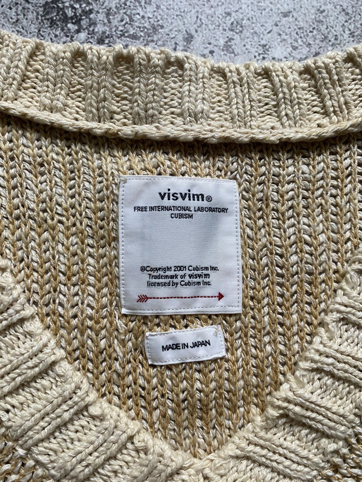 Visvim Visvim Silk Linen Mixed Knit Vest Size M / US 6-8 / IT 42-44 - 4 Thumbnail