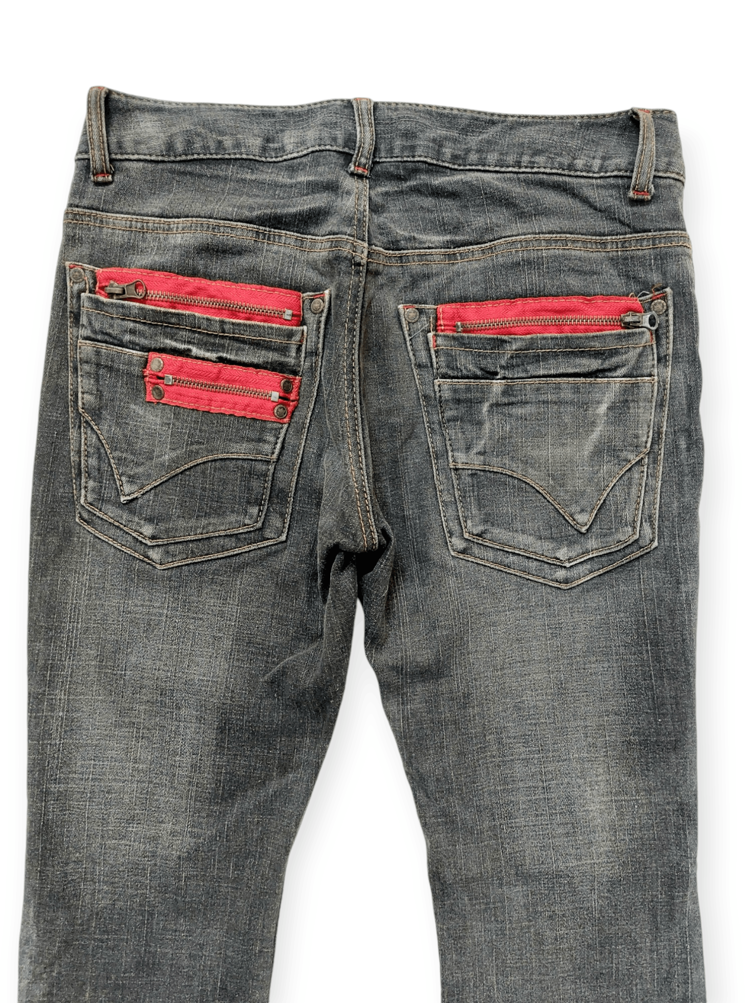 Vintage BCBG FLARE Denim Inspired by Tornado Mart Size US 30 / EU 46 - 9 Thumbnail