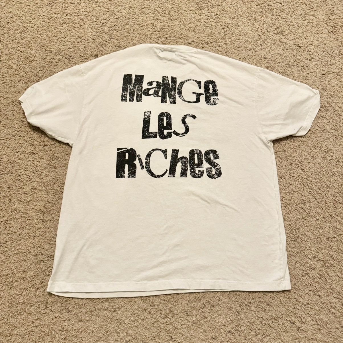 Designer × Lifted Anchors LIFTED ANCHORS EAT THE RICH TEE! Size US XL / EU 56 / 4 - 5 Thumbnail