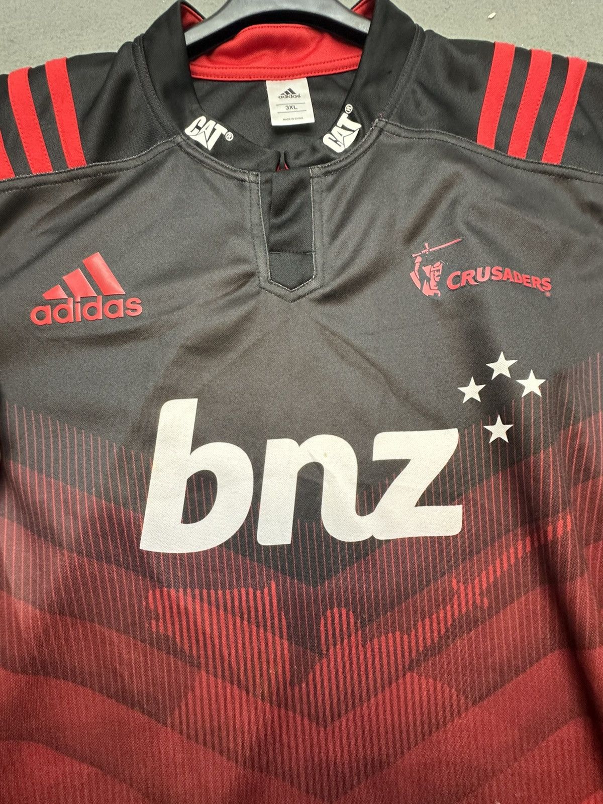 Adidas Adidas BNZ Crusaders 2015 jersey 3XL original rugby shirt Size US XXL / EU 58 / 5 - 5 Thumbnail