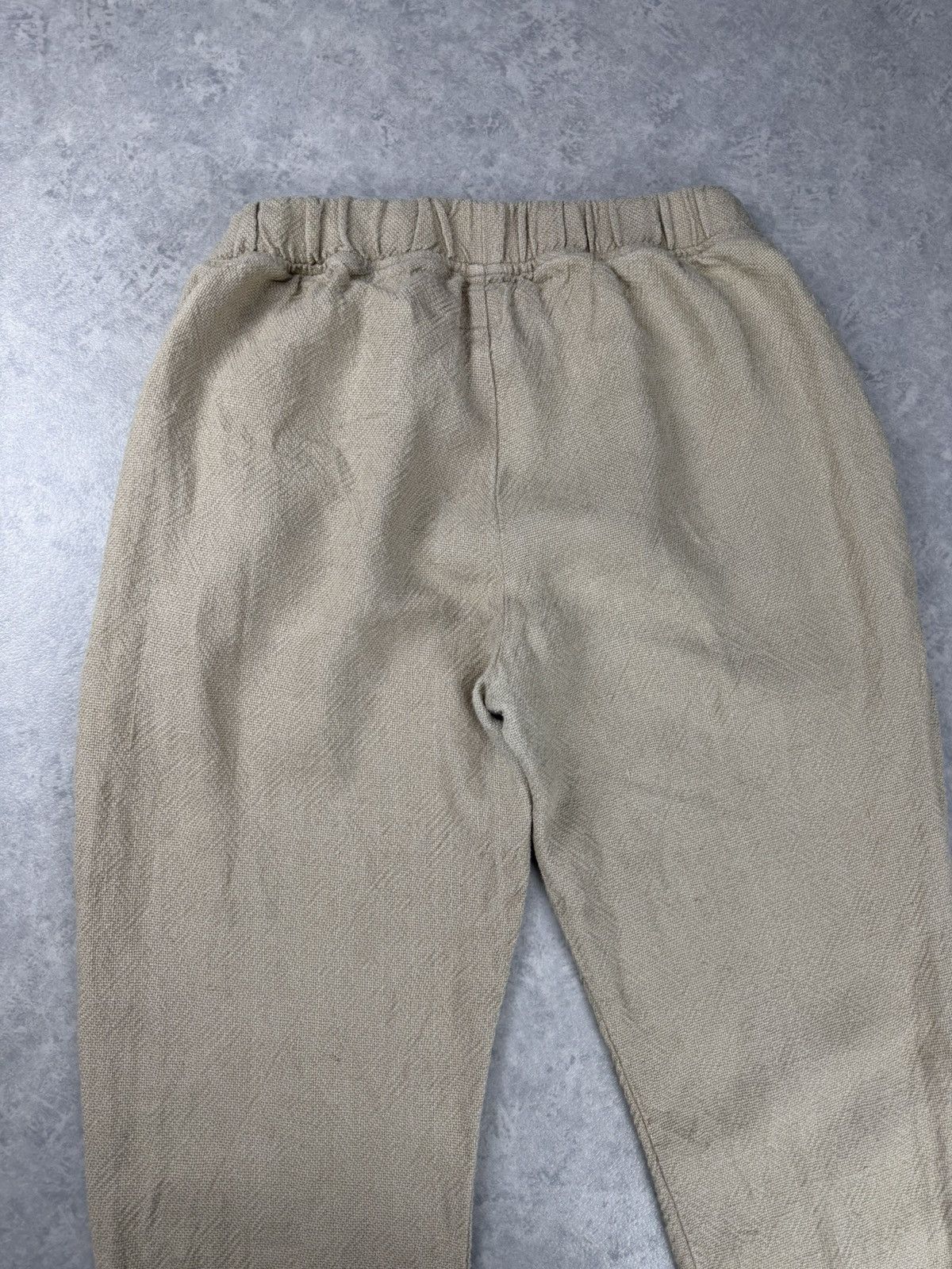 Other Ateliers Francais de Confection Linen Pants Beige Size 3 Size 30" / US 8 / IT 44 - 9 Thumbnail