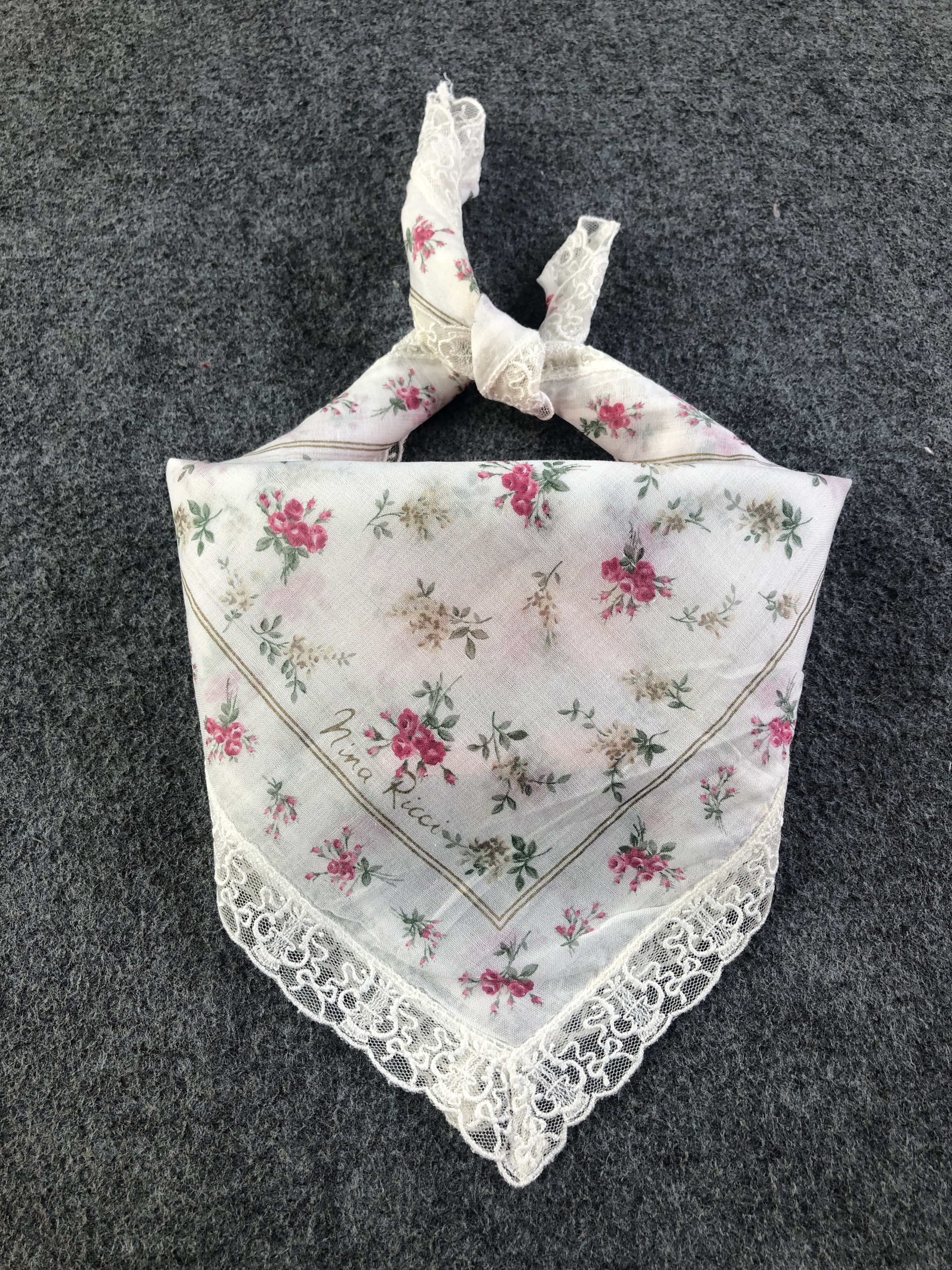 Nina Ricci × Vintage Nina Ricci Handkerchief / Bandana / Neckerchief Size ONE SIZE - 1 Thumbnail