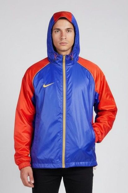 Nike Vintage 90s Nike Swoosh Small Logo Hoodies Jacket Size US XL / EU 56 / 4 - 1 Thumbnail