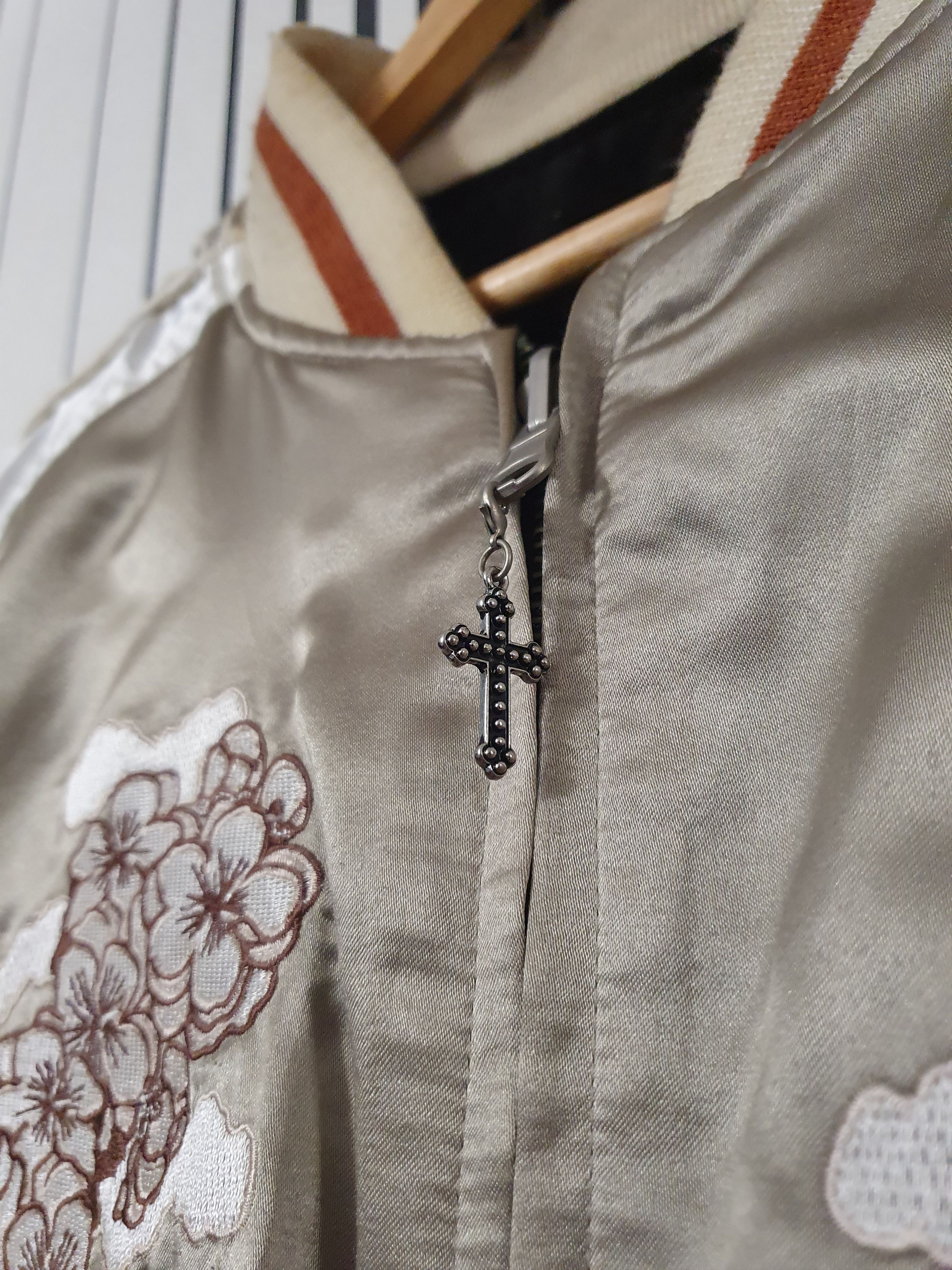 Tedman Rare Tedman Reversible Y2k "Live or Die" Japan Bomber Jacket Size US M / EU 48-50 / 2 - 7 Thumbnail