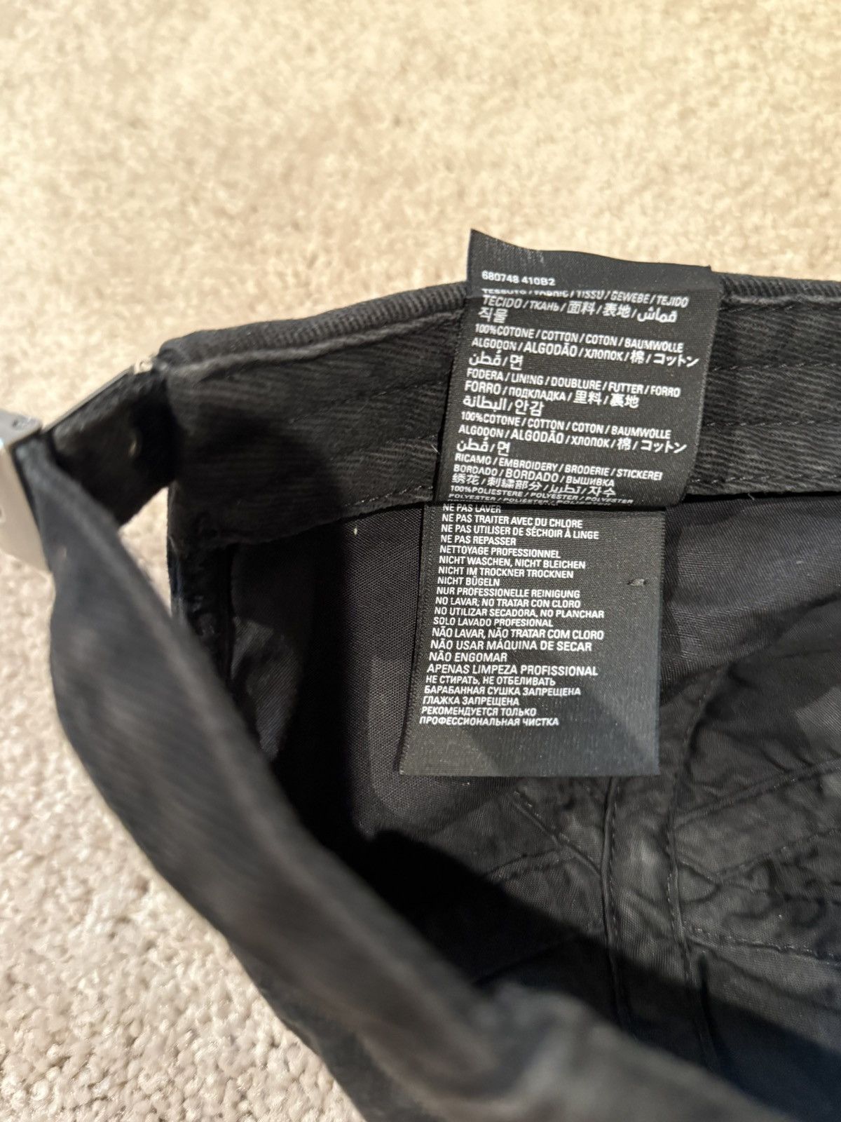 Balenciaga Balenciaga Paris Hat Cap Size ONE SIZE - 7 Thumbnail