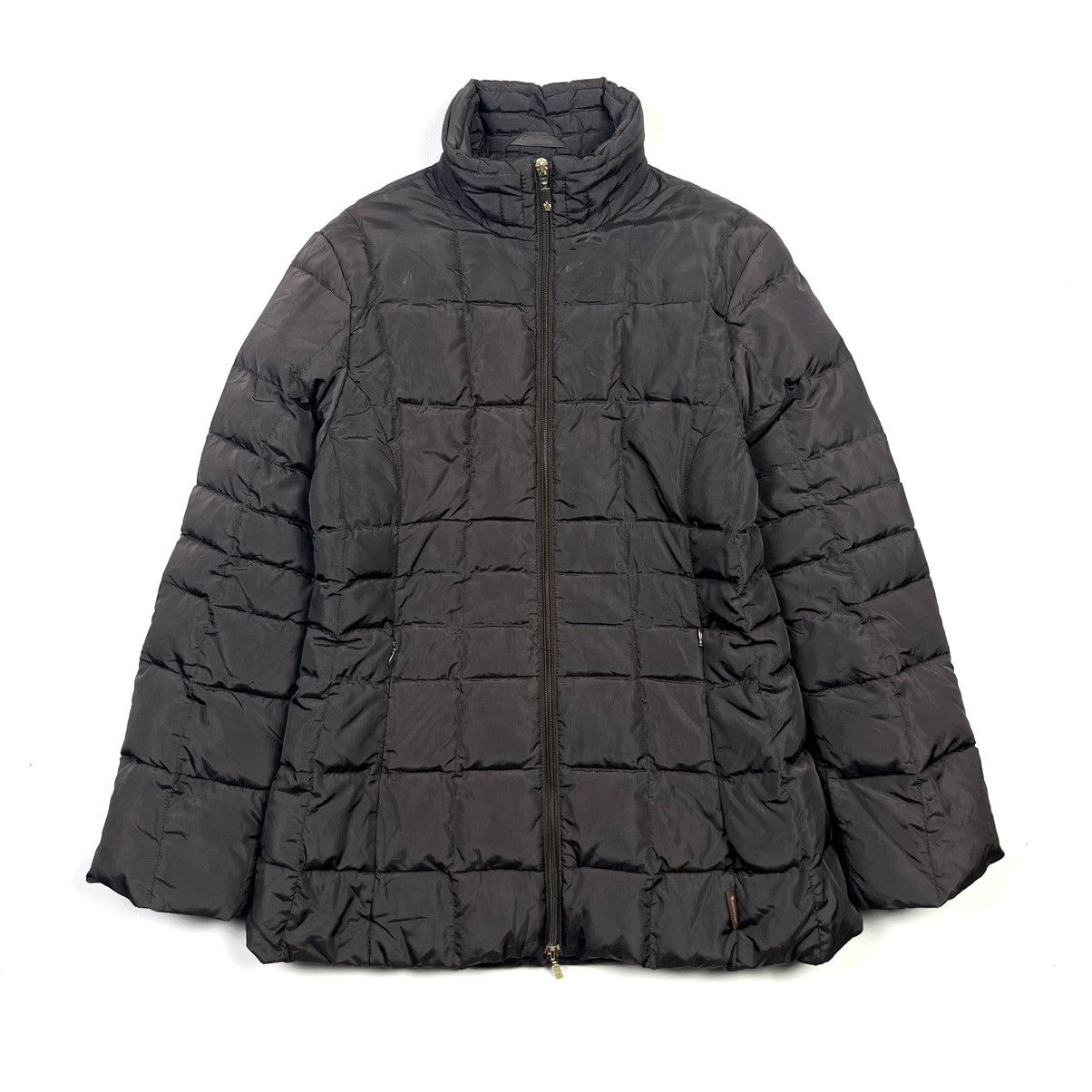 Moncler × Vintage Moncler Vintage Long Brown Jacket Luxury Streetwear Womens Size XS / US 0-2 / IT 36-38 - 1 Thumbnail