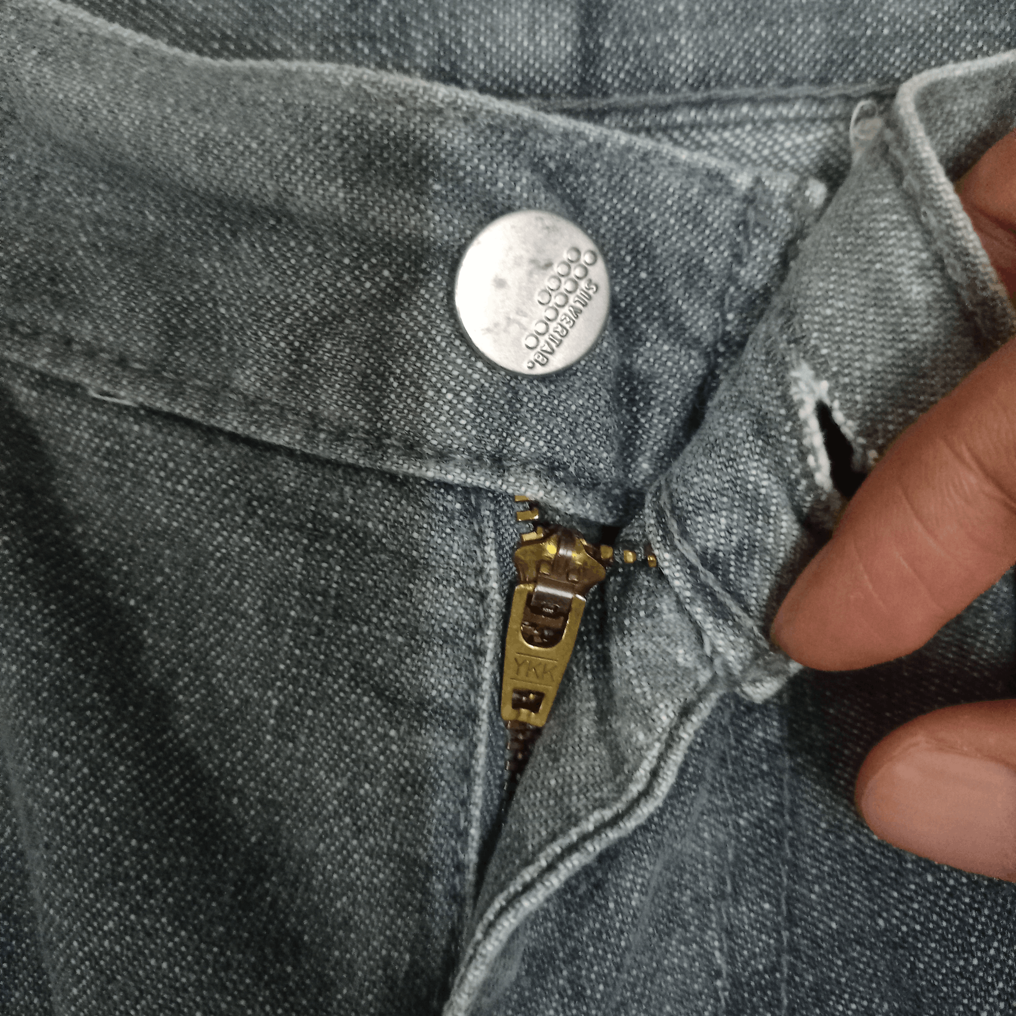 Levi's × Levi's Vintage Clothing Vintage 90s Levis Silvertab Faded Baggy Jeans 31x28 Size US 31 - 3 Thumbnail