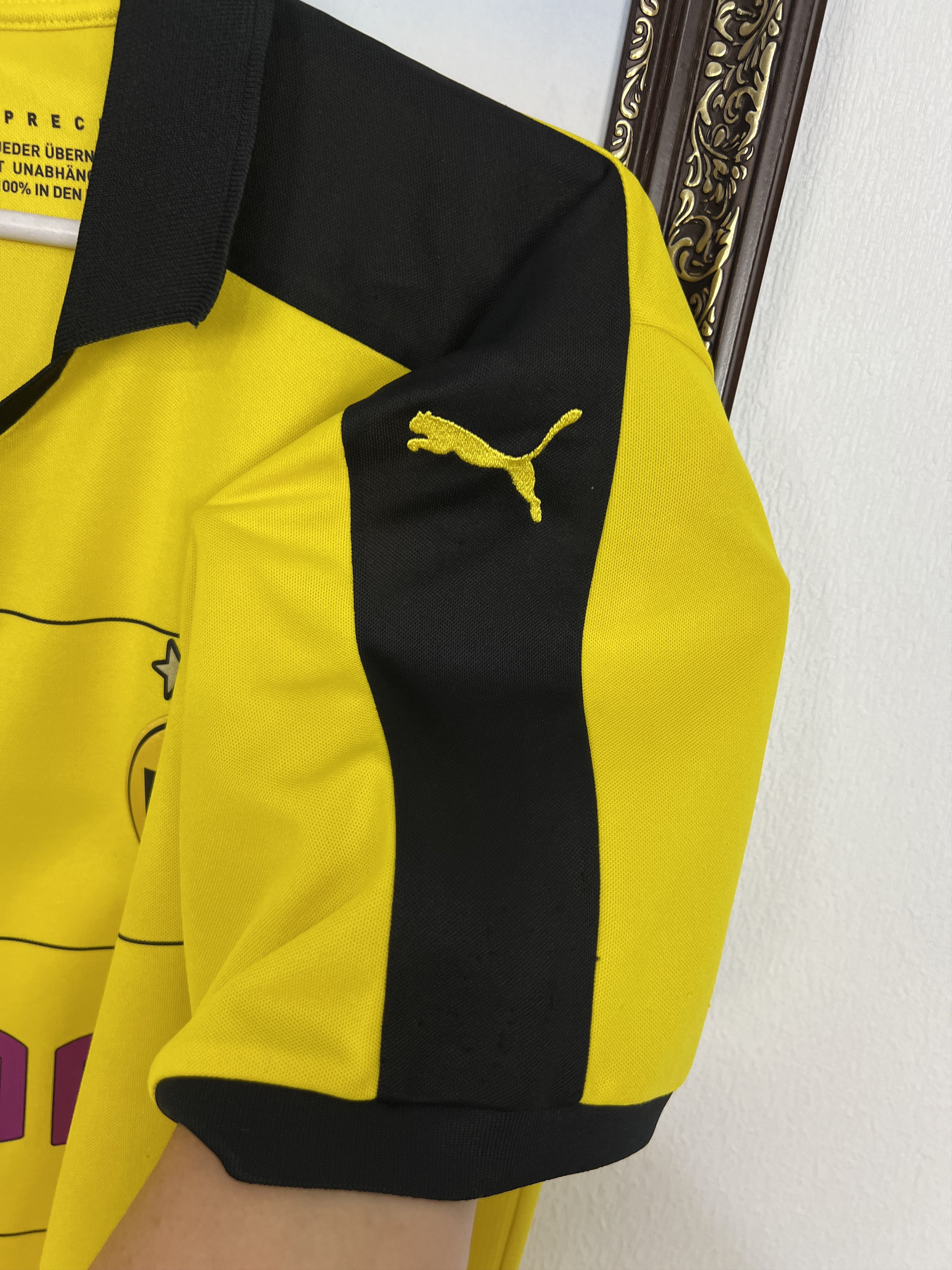 Puma Borussia Dortmund Home football shirt 2015 Soccer Puma Size US XL / EU 56 / 4 - 8 Thumbnail