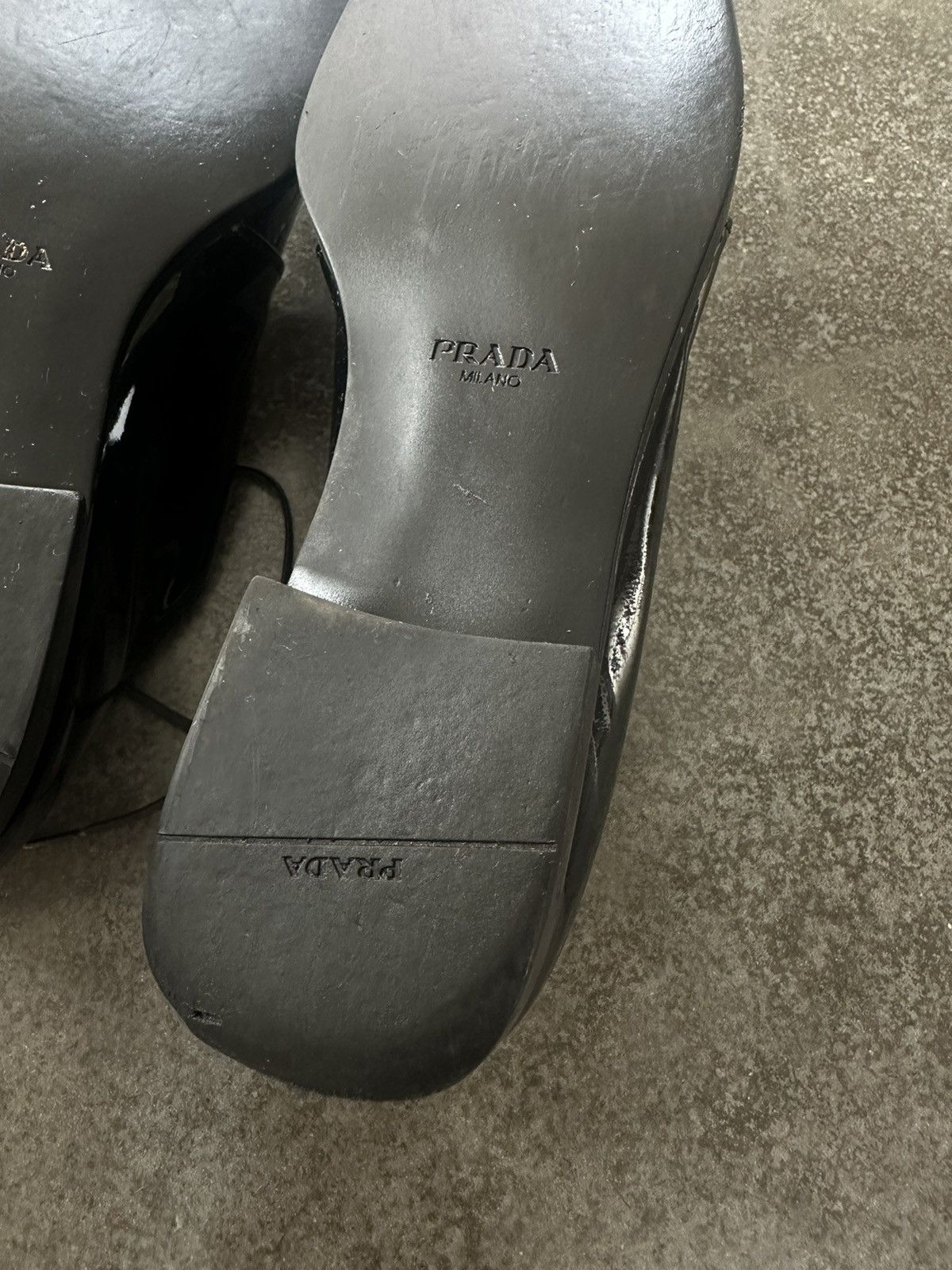 Prada Derby in Shiny Black Size US 6 / IT 36 - 4 Thumbnail