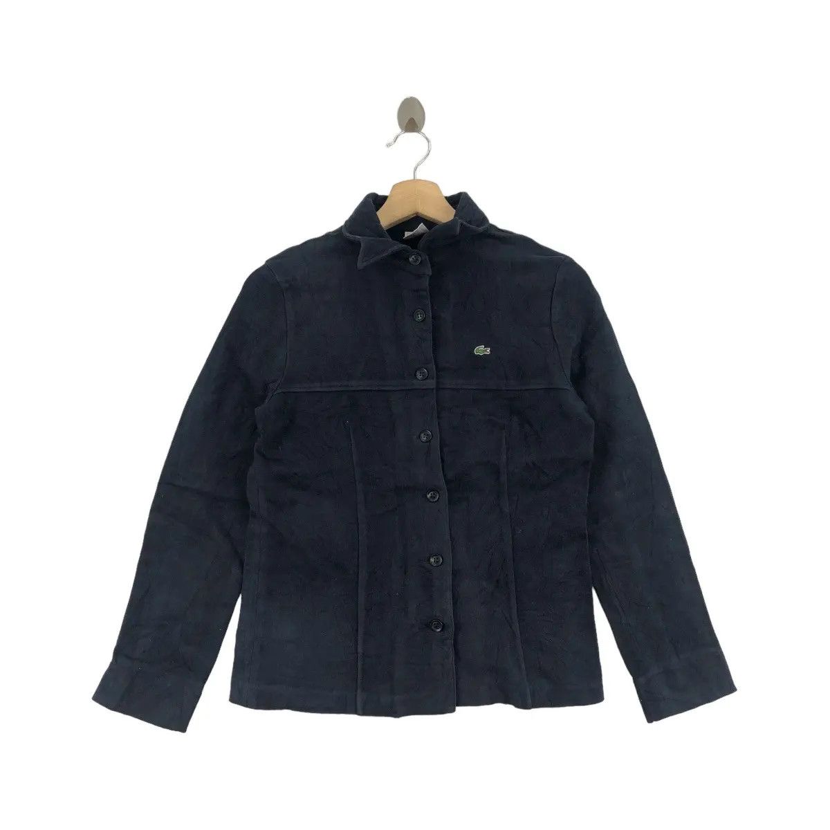 Vintage LACOSTE SPORT REINE Button Down Cardigan Shirt