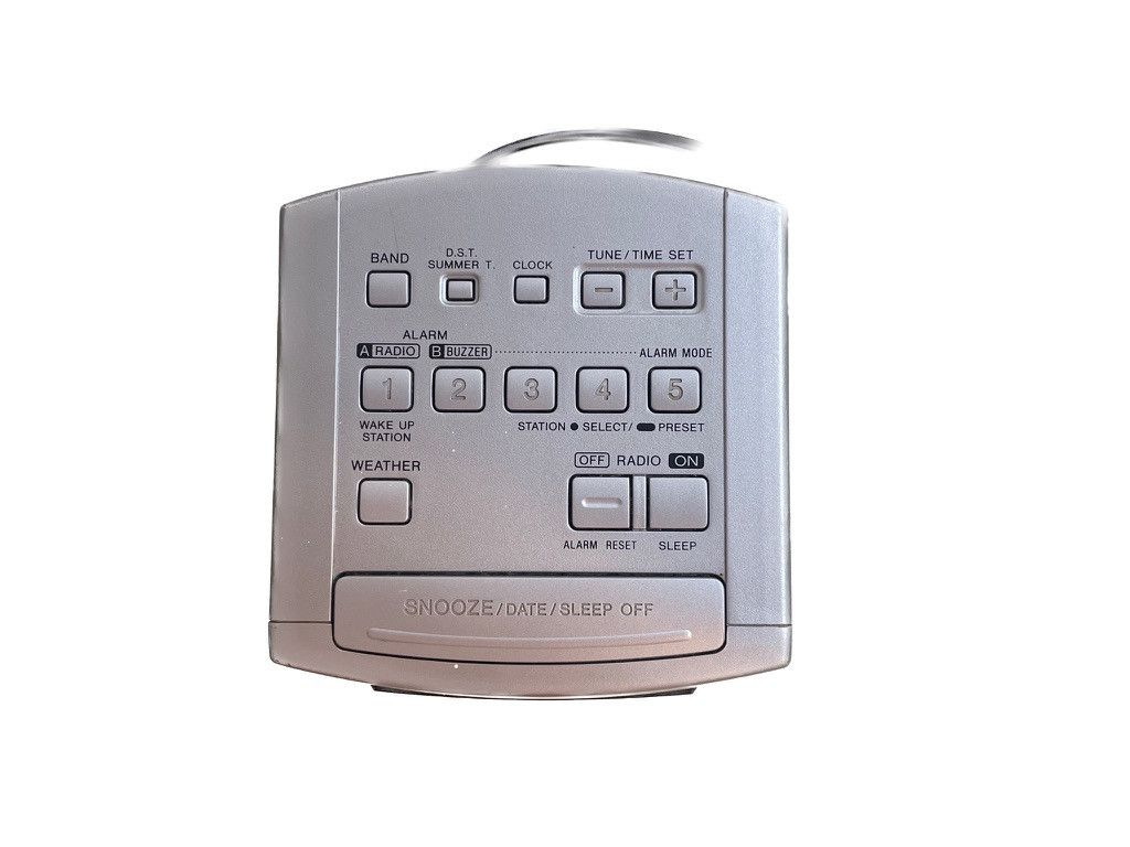 Sony Vintage Sony Dream Machine ICF-C113V Size ONE SIZE - 7 Thumbnail