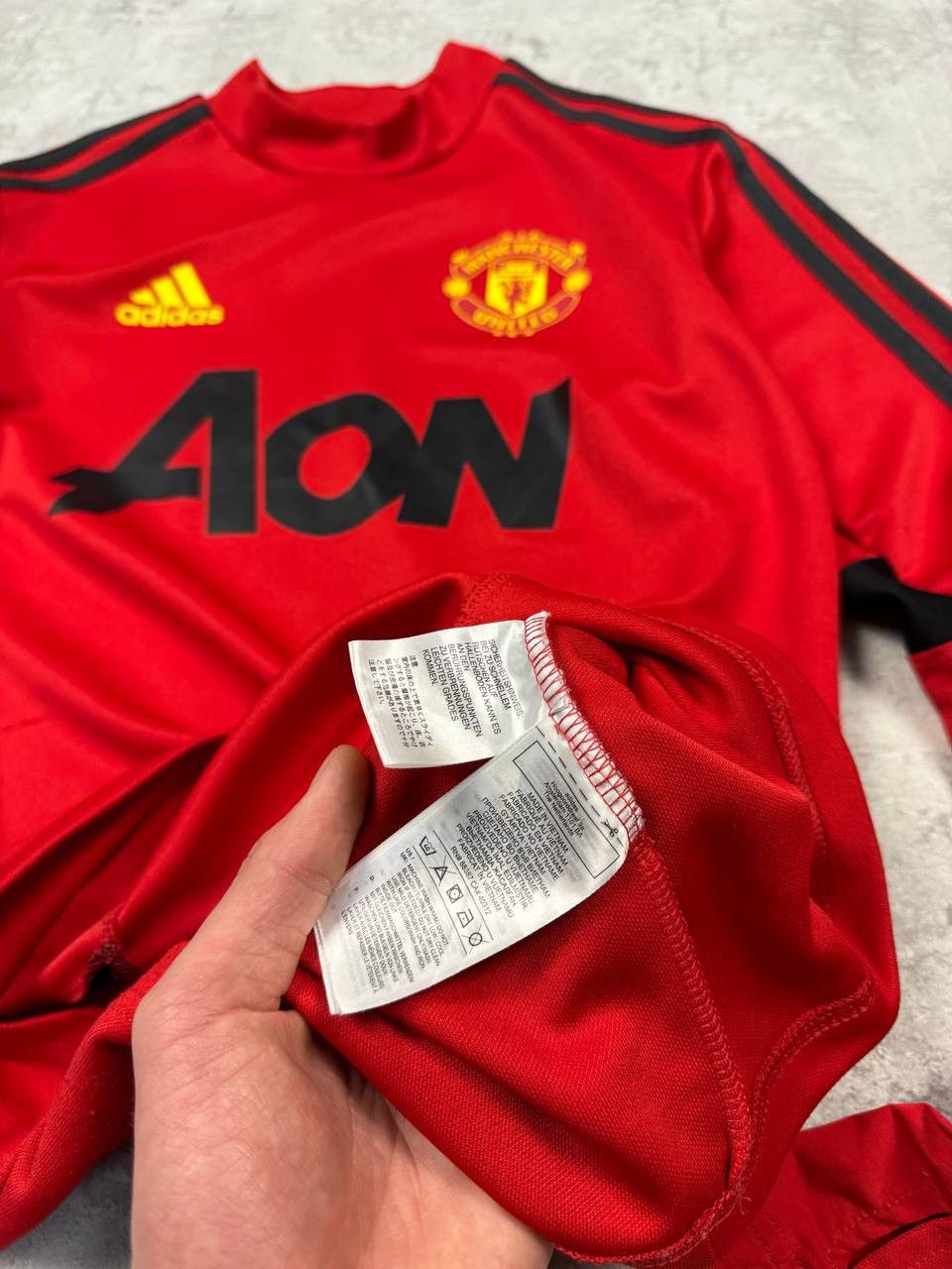 Adidas Adidas Manchester United 2019 Training Long Sleeve Jersey Size US S / EU 44-46 / 1 - 16 Thumbnail