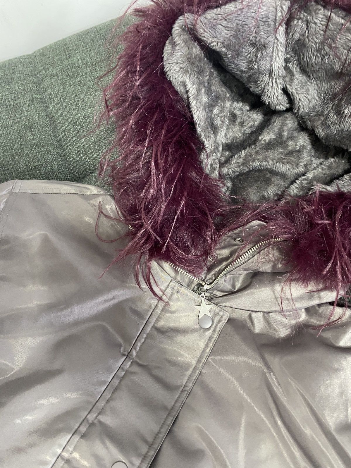 Hysteric Glamour Vintage Faux Fur Bomber Jacket Japanese Avant Garde Mohair Size US S / EU 44-46 / 1 - 5 Thumbnail