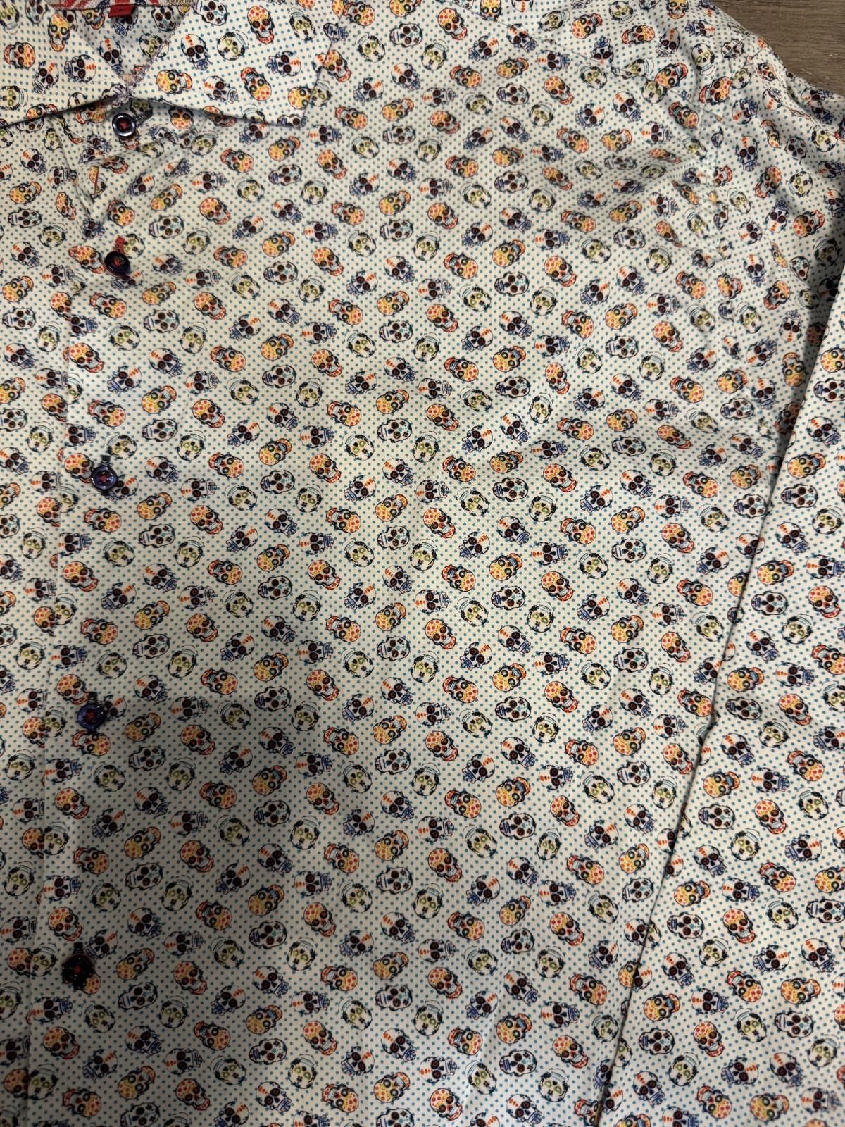 Other 7 Downie St. Skull Print Button-down Shirt Sz 4XL Size US XXL / EU 58 / 5 - 3 Thumbnail