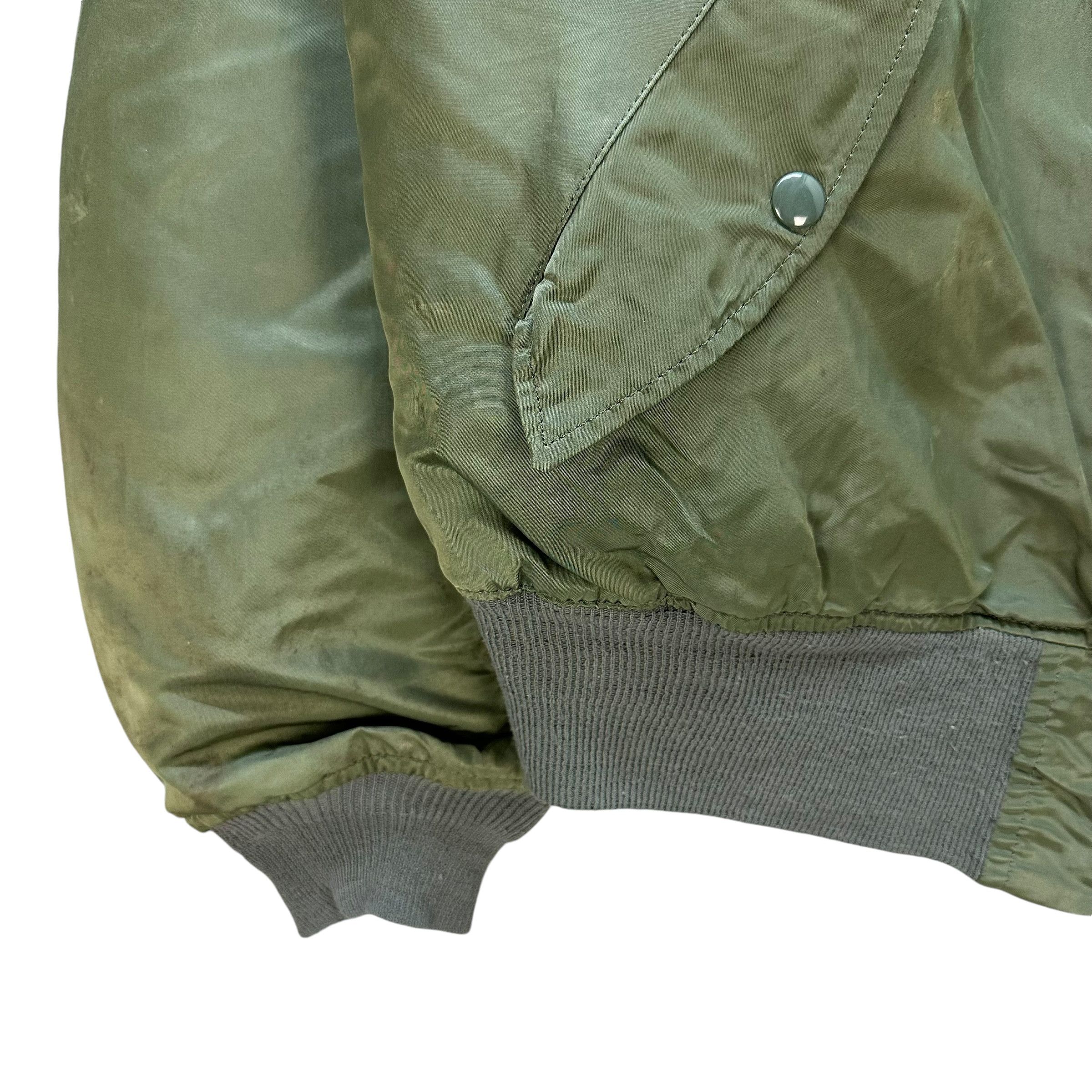 Alpha Industries ALPHA INDUSTRIES MA1 Green Bomber Jacket #A51-1186 Size US L / EU 52-54 / 3 - 4 Thumbnail