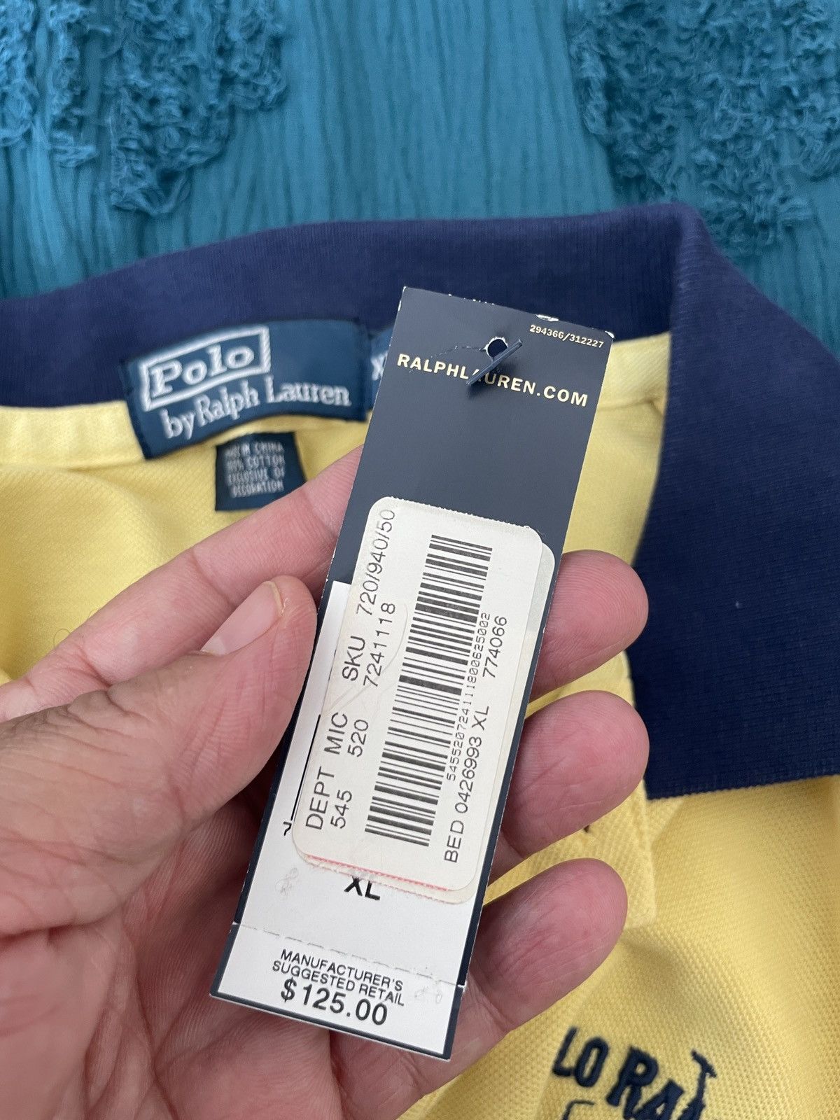 Polo Ralph Lauren PRL New York, NY 1967 #2 SS polo knit Nwt 125.00 Size US XL / EU 56 / 4 - 8 Thumbnail